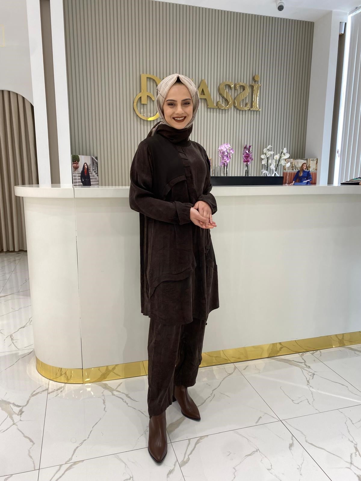 Misswhence Takım 36007 - KAHVE