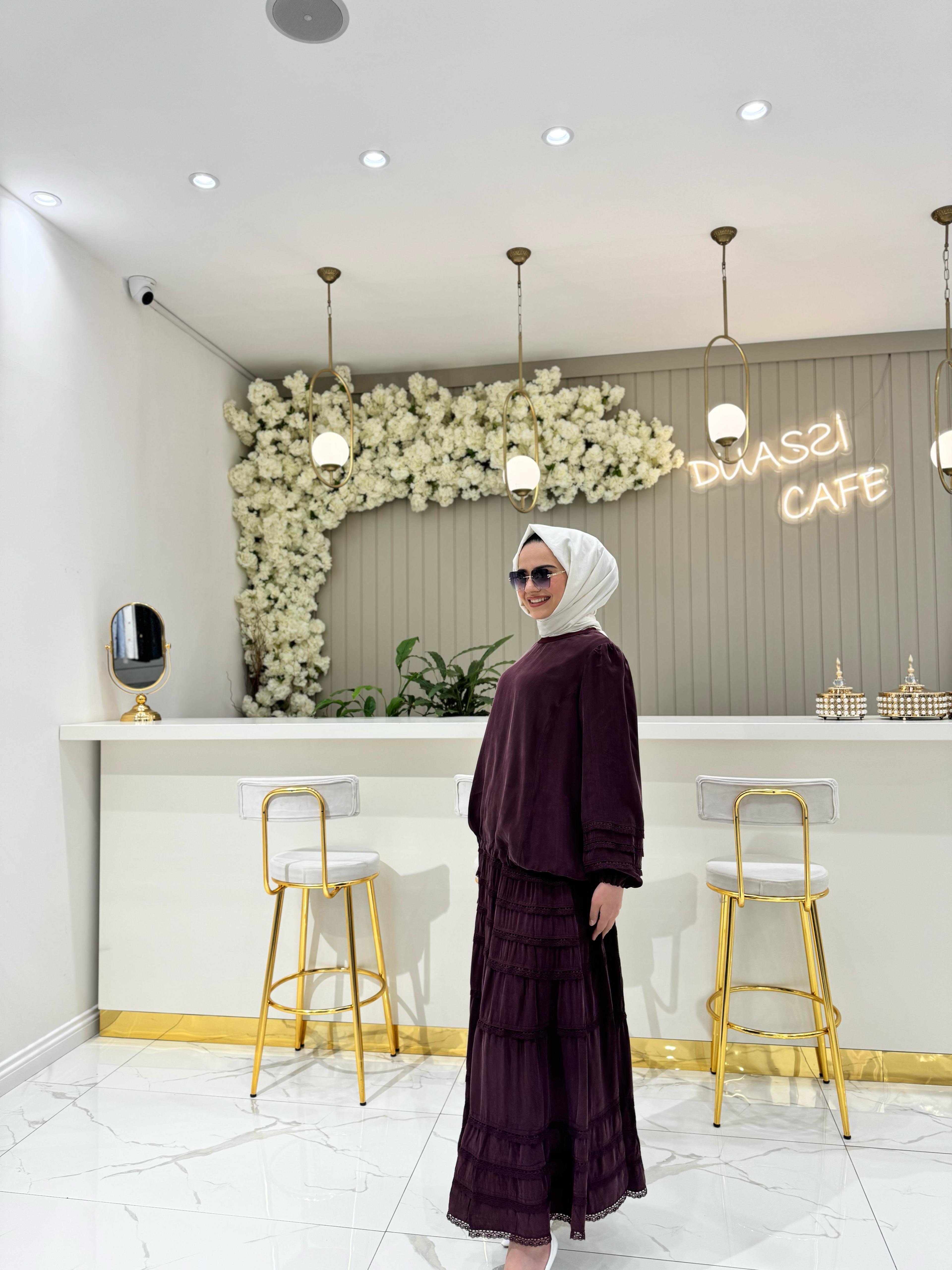 Misswhence Tunik Takım 37005-BOR - BORDO