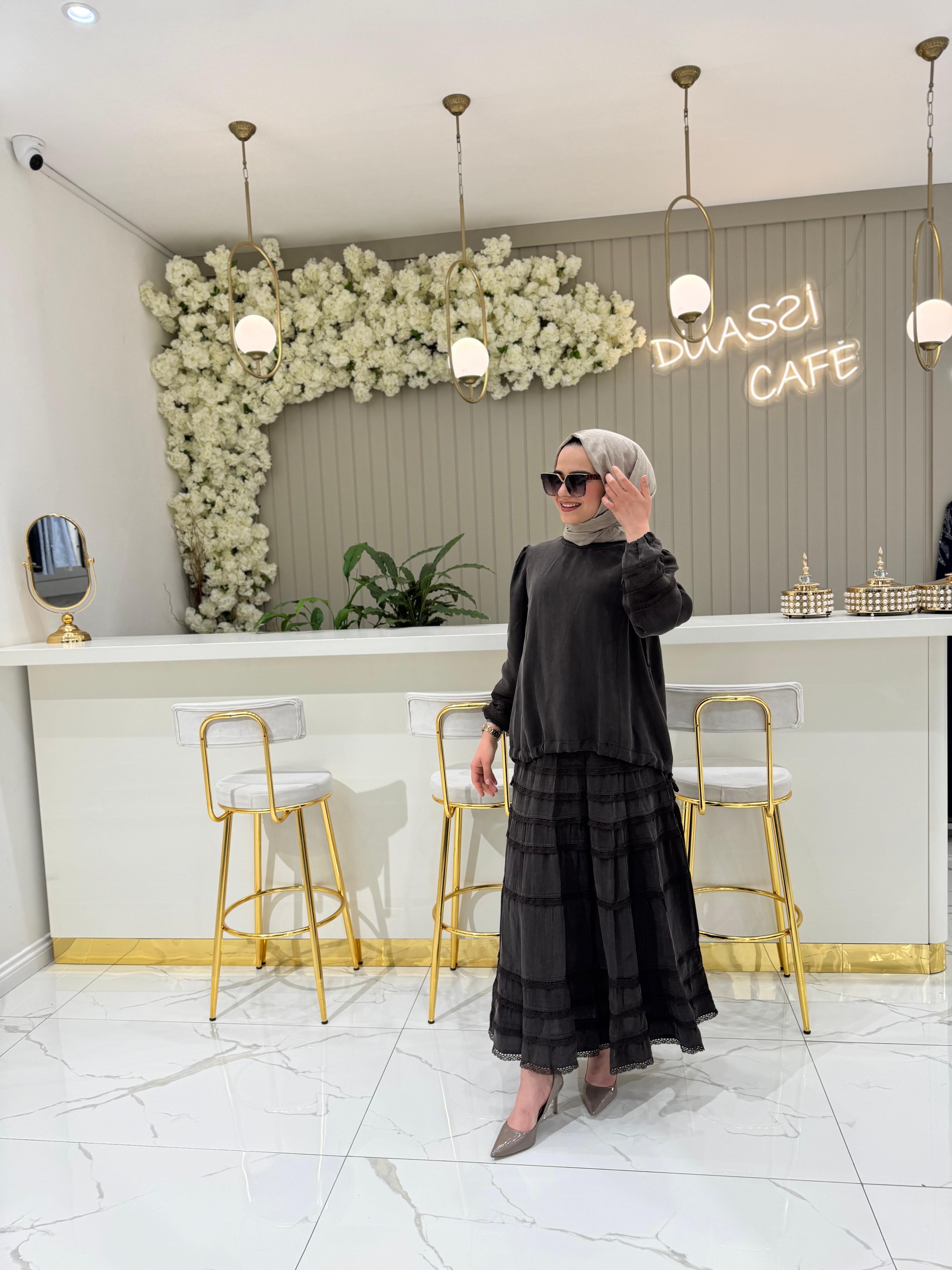 Misswhence Tunik Takım 37005-KA - KAHVE