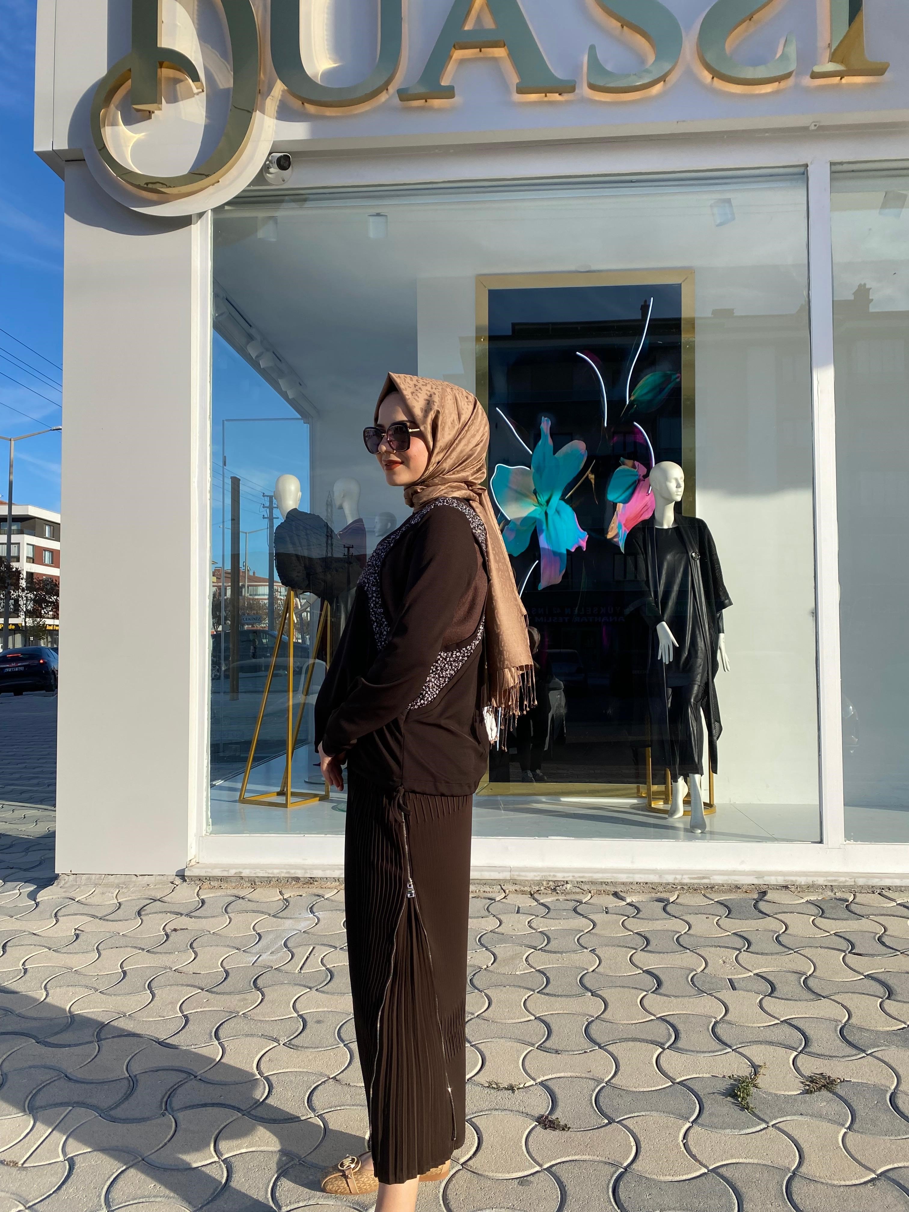 Miswhence Tunik 36000 - KAHVE