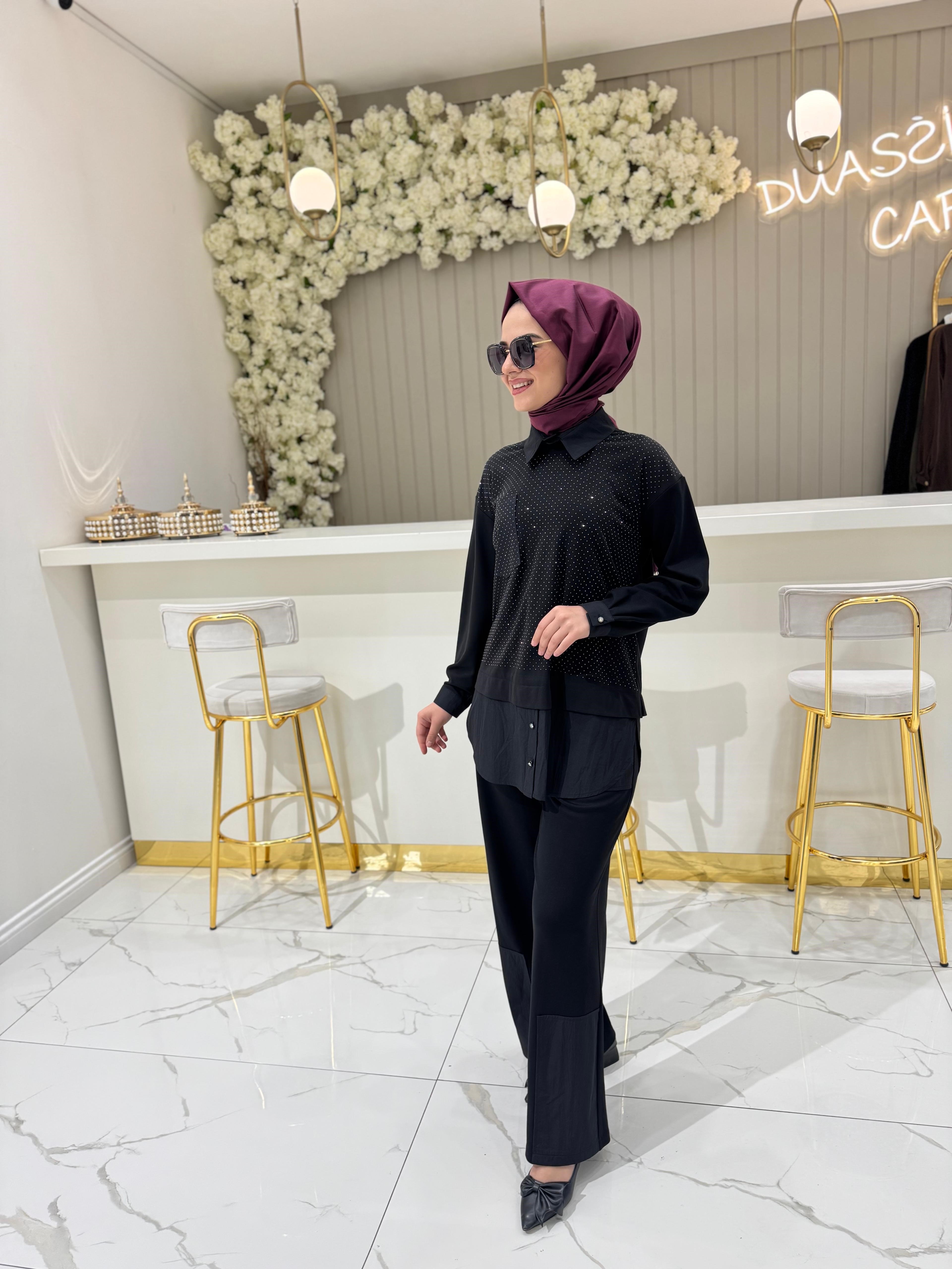 Müsemma İlsu Takım  - Siyah