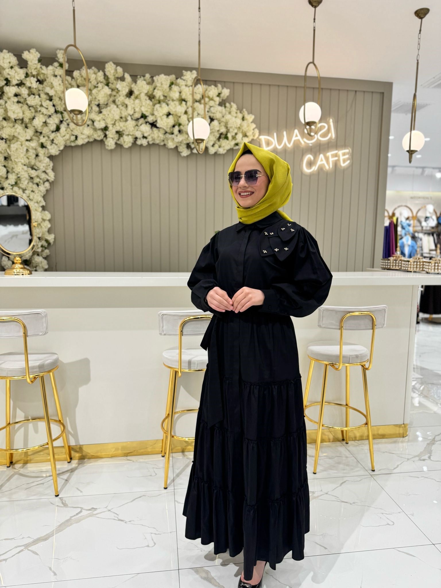 My8 Design Elbise 5009-S - SİYAH