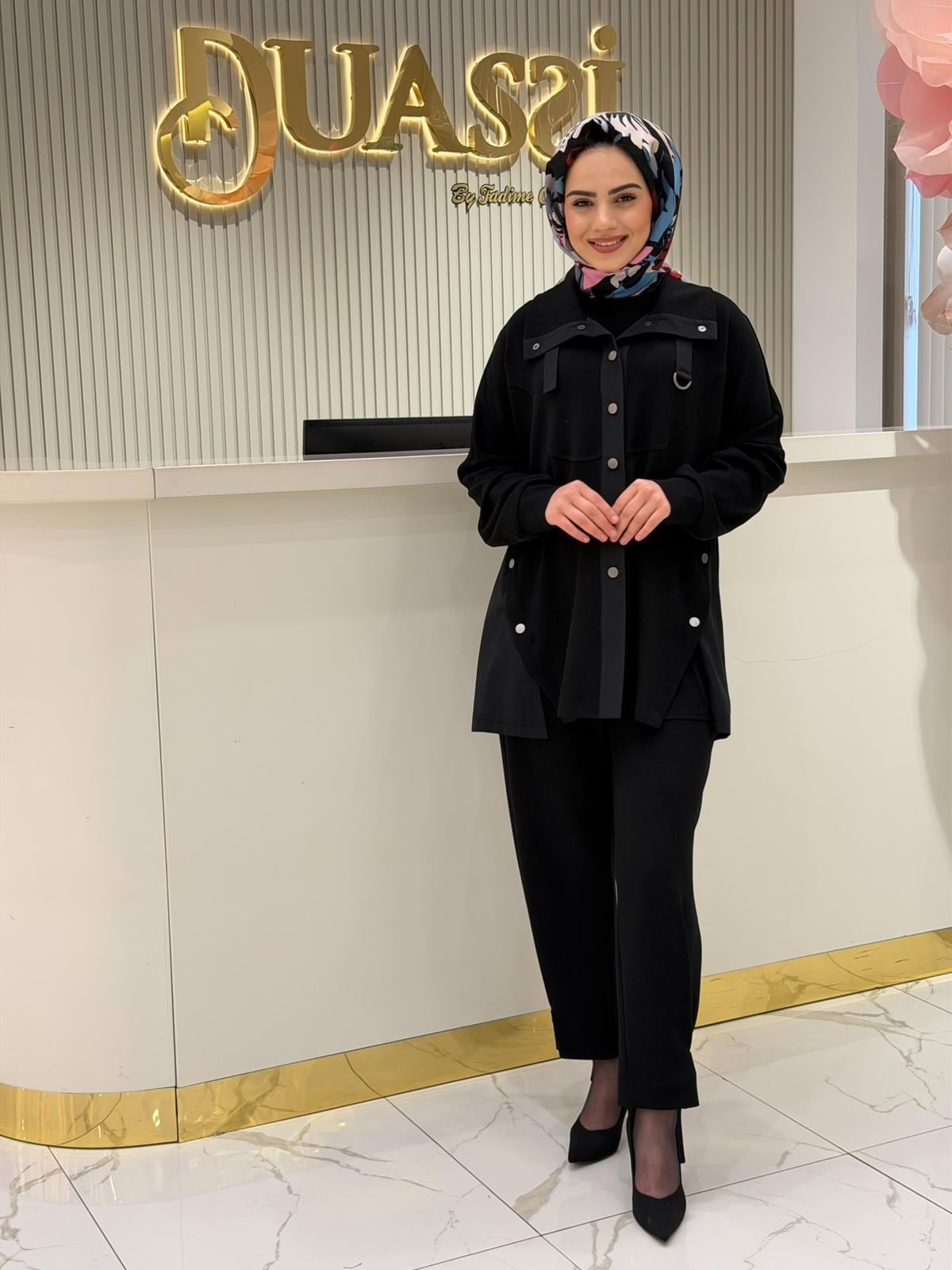 Nure 3001 Takım  - Siyah