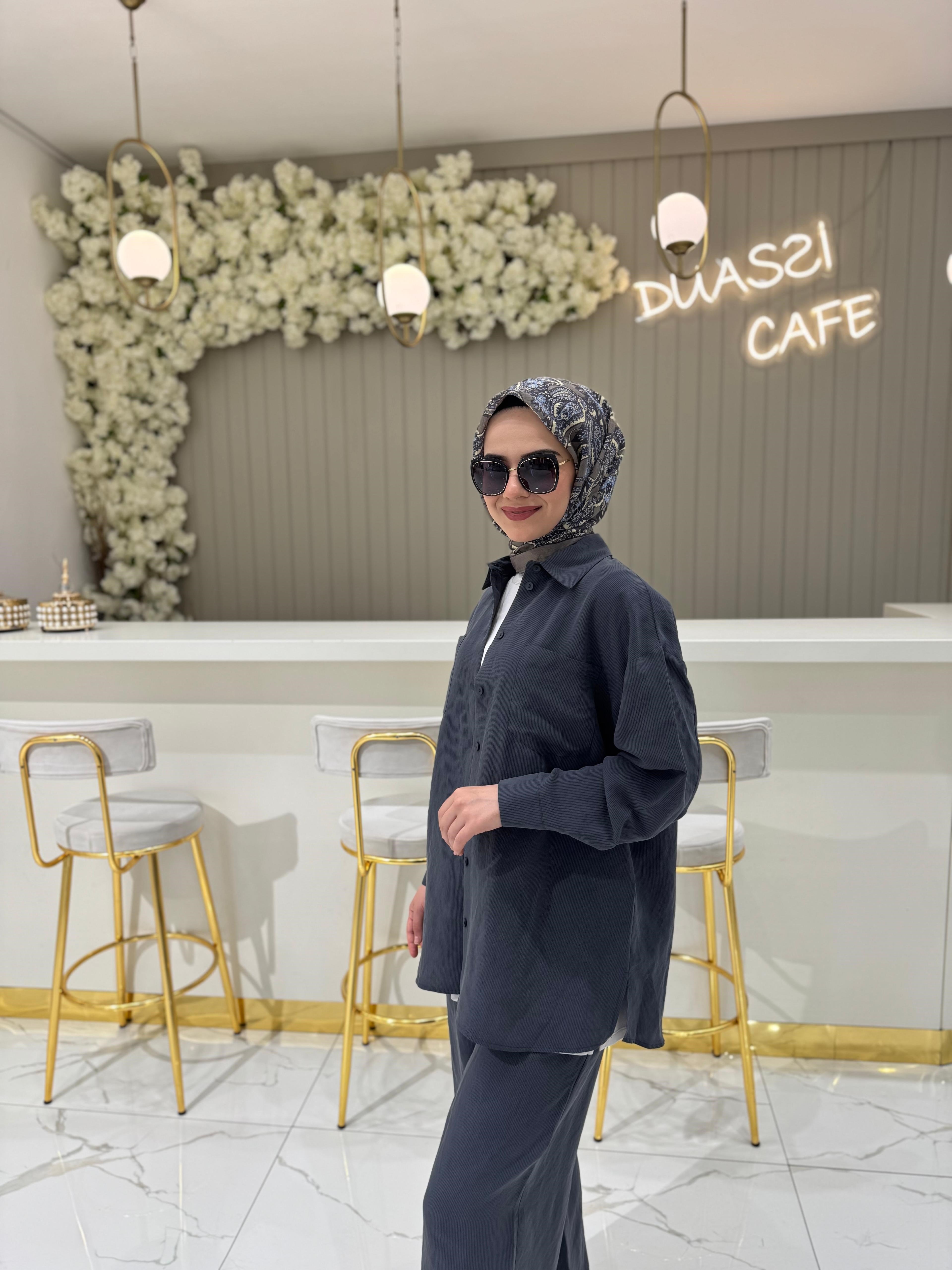 Nuss 1021 Takım  - Antrasit