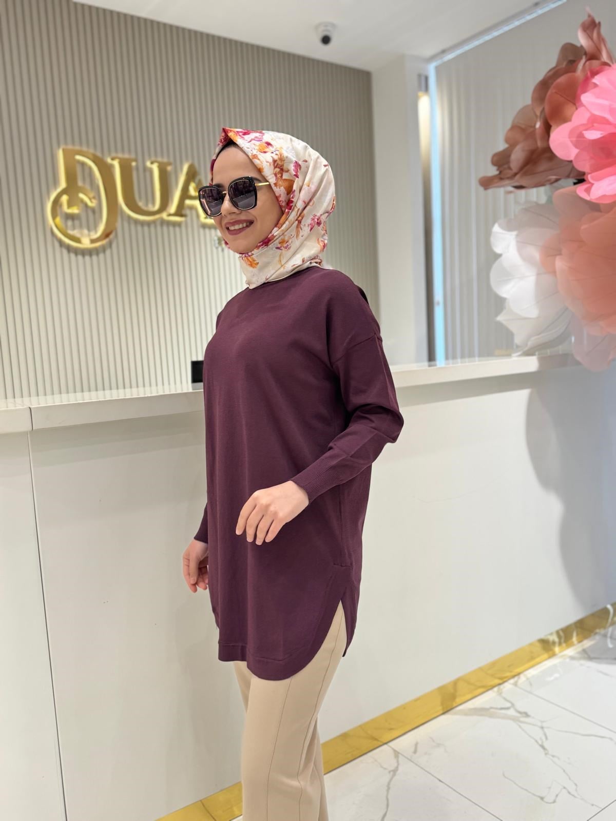 Nuss 1200 Tunik  - BORDO