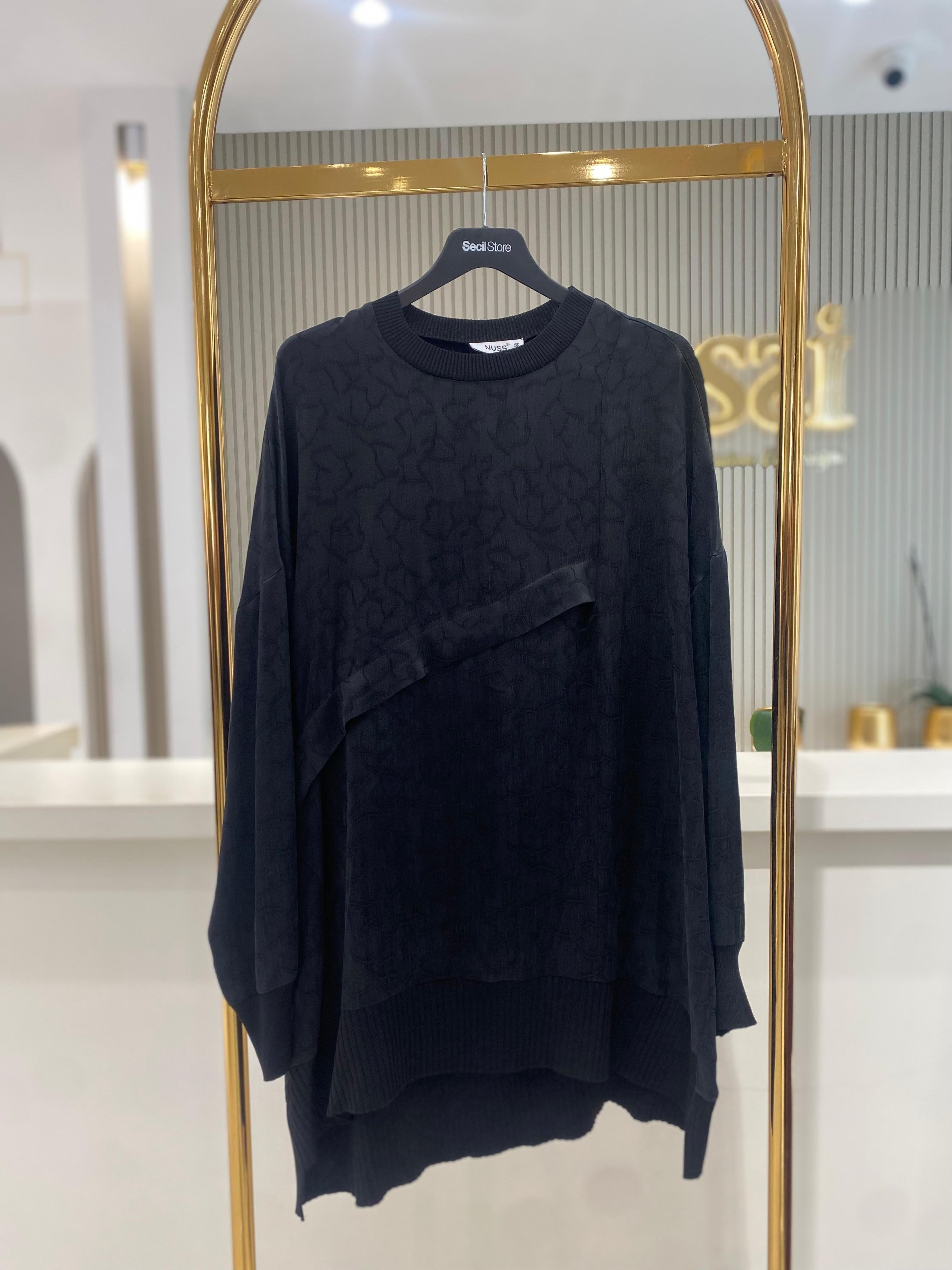 Nuss 3003 Tunik  - SİYAH