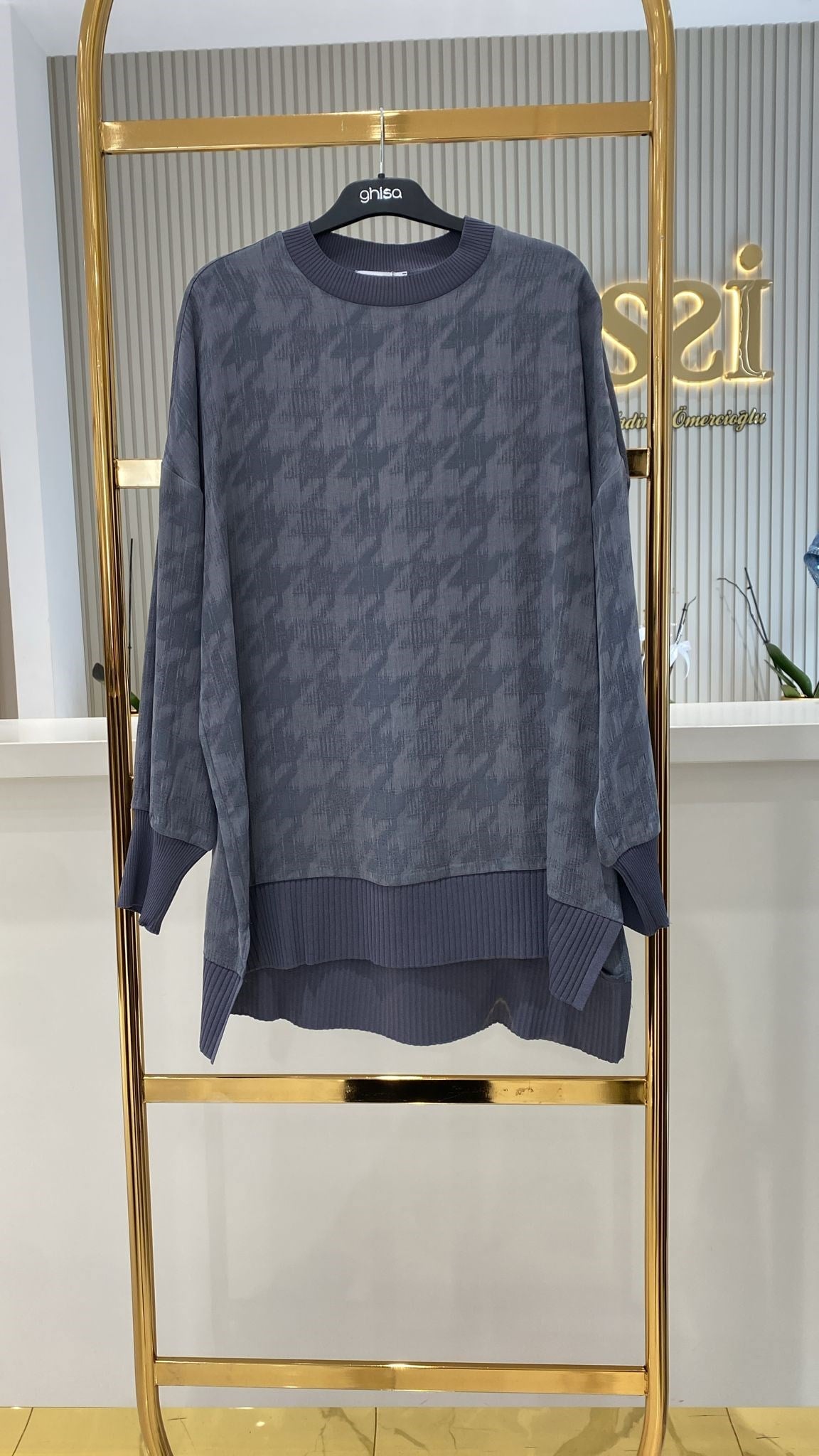 Nuss Tunik 3009-G - GRİ