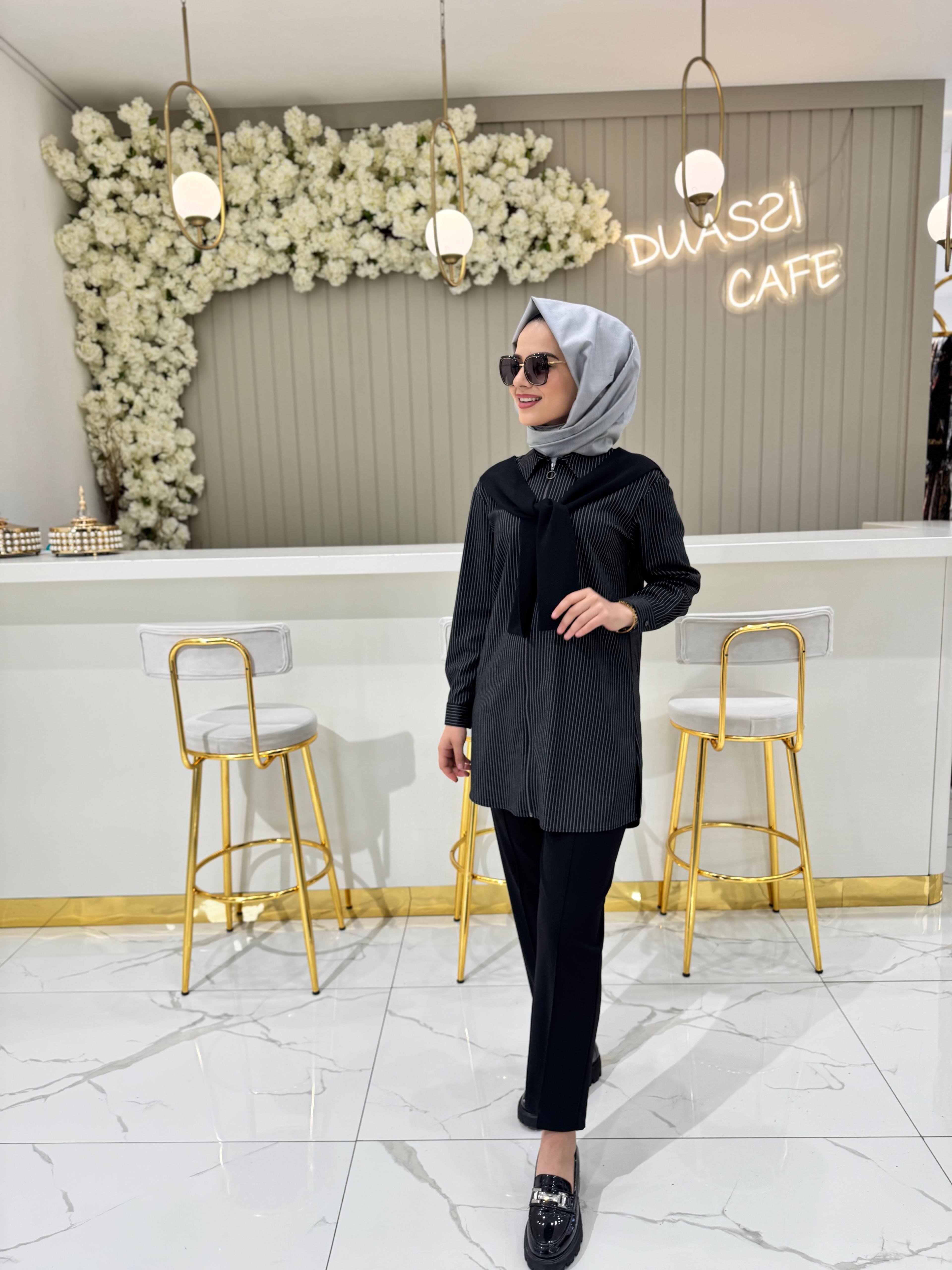 Seçil 10002521211008 Tunik  - SİYAH