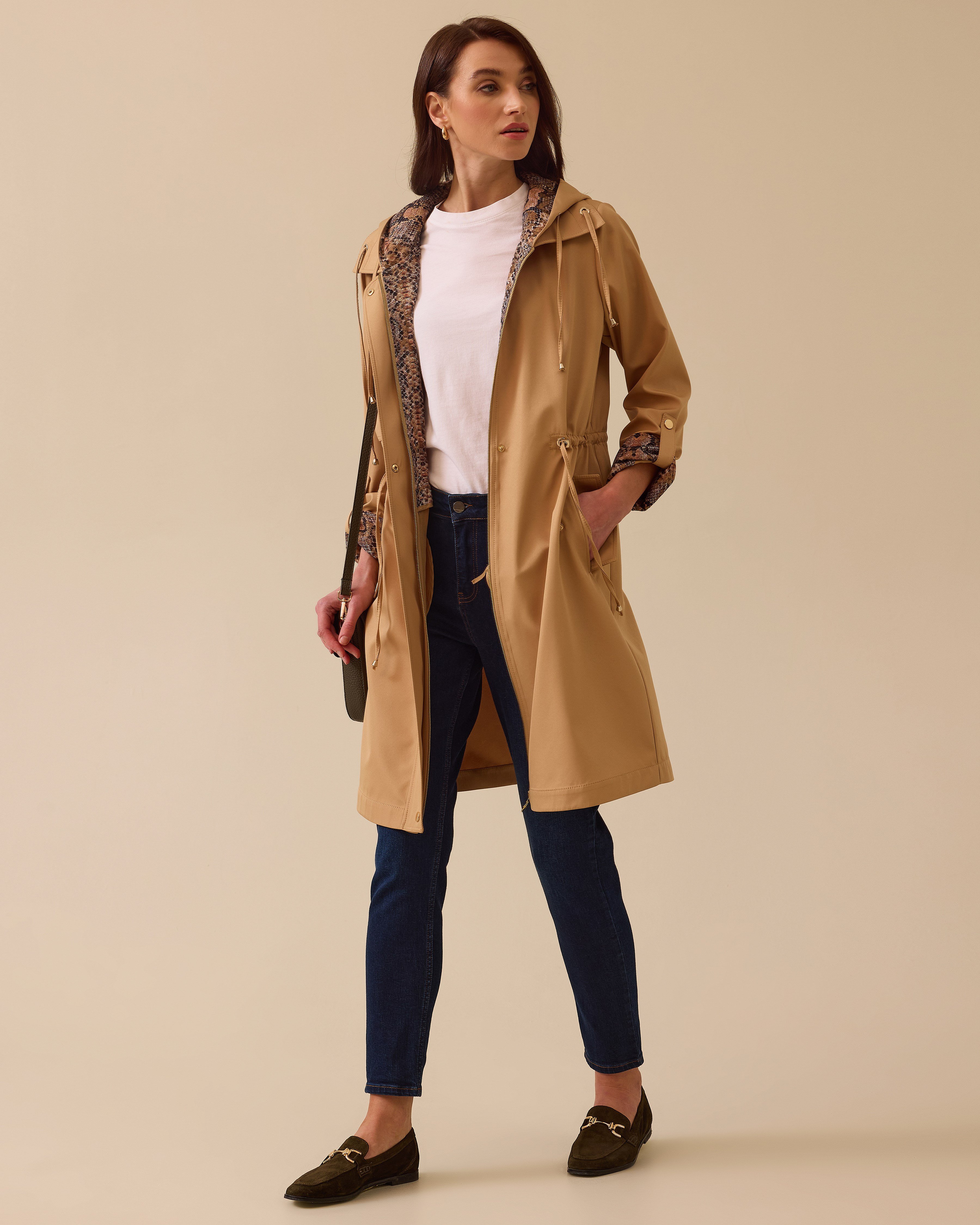 Seçil Şık Trençkot 1005 - CAMEL