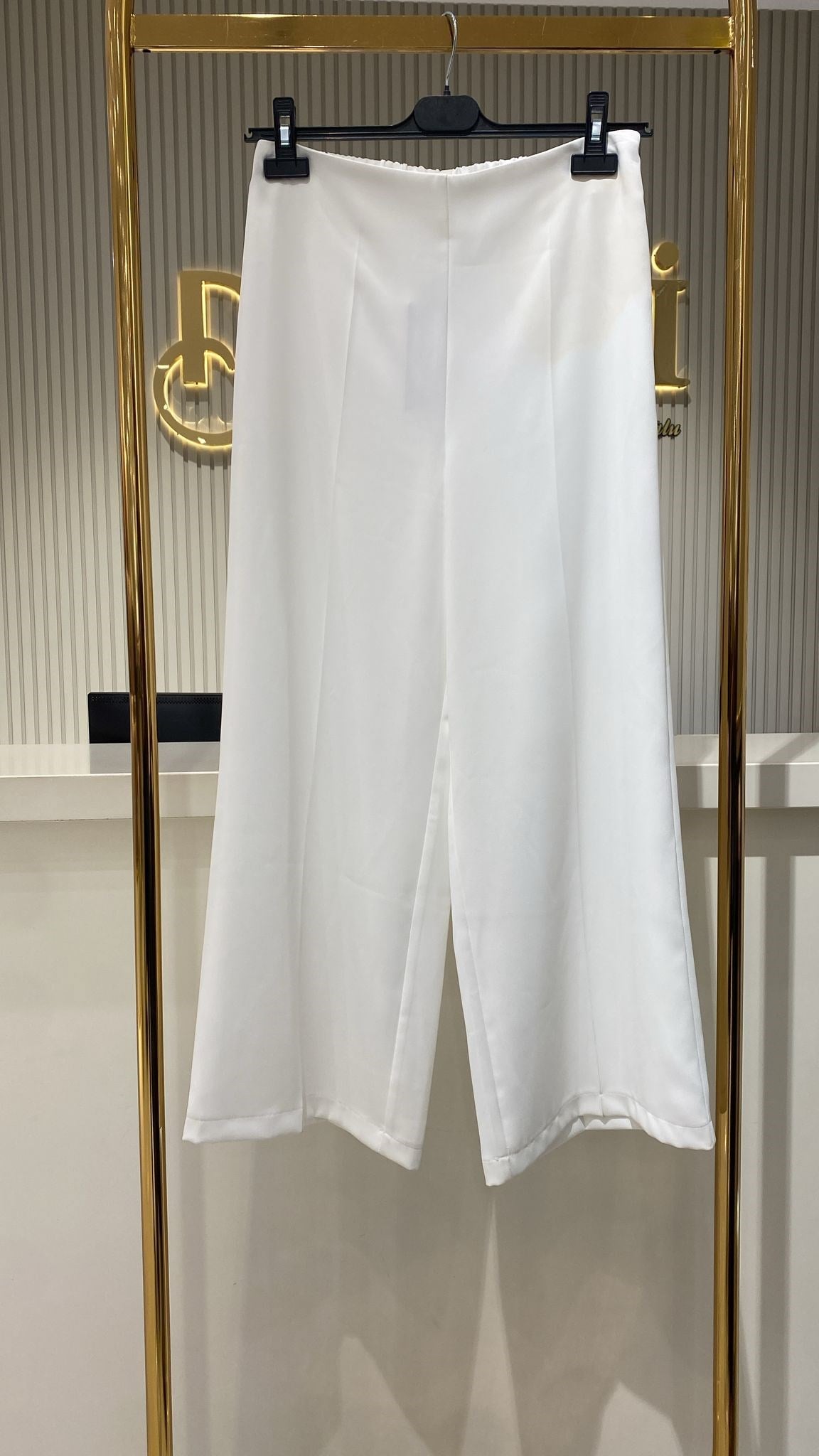 Sentez 5386 Pantolon  - Beyaz
