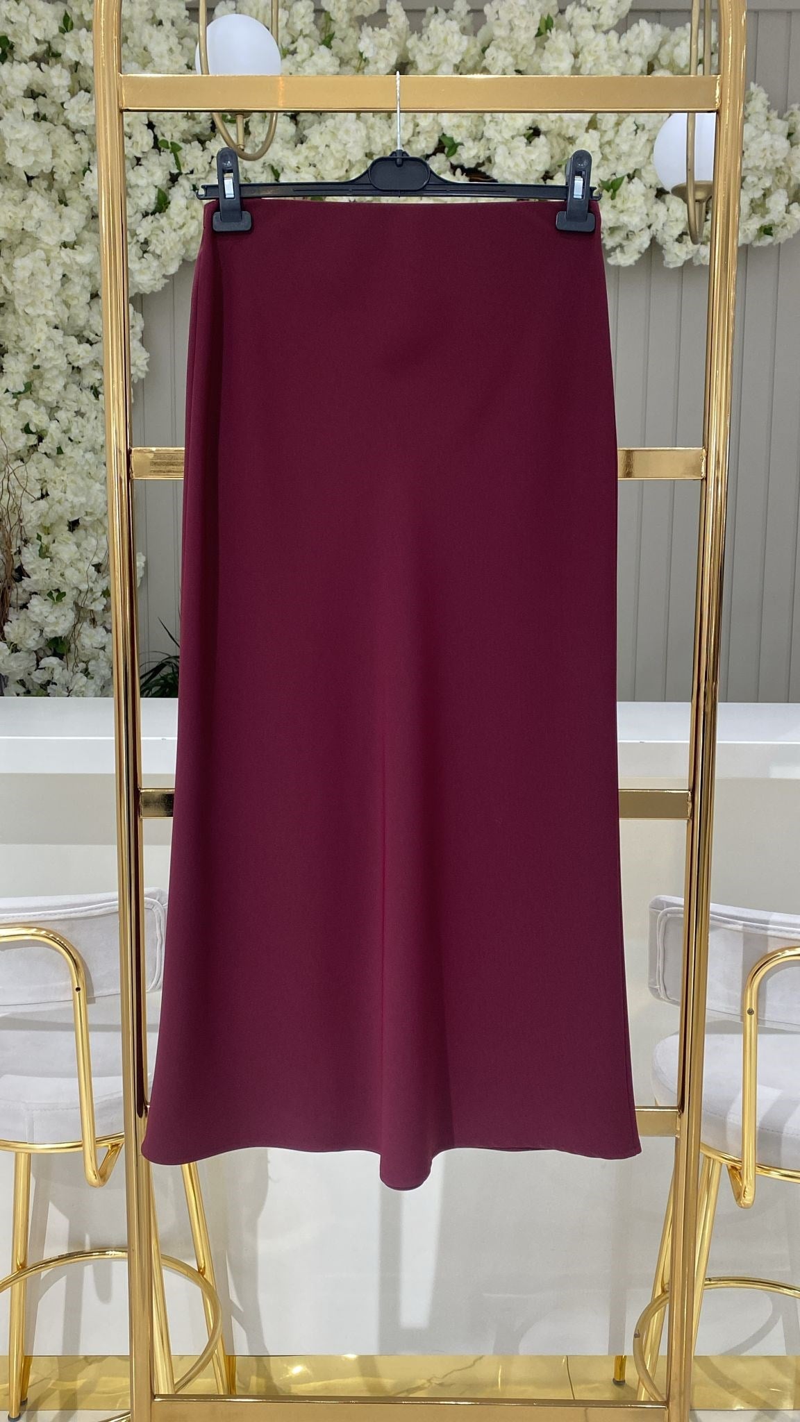 Sentez Nil Çan Etek 5462-B - BORDO