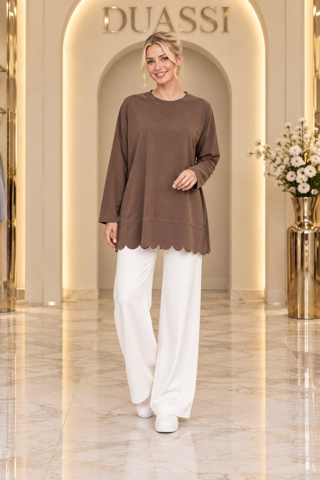 Tığ Triko Tnk.4103.01 - Oversize Tunik