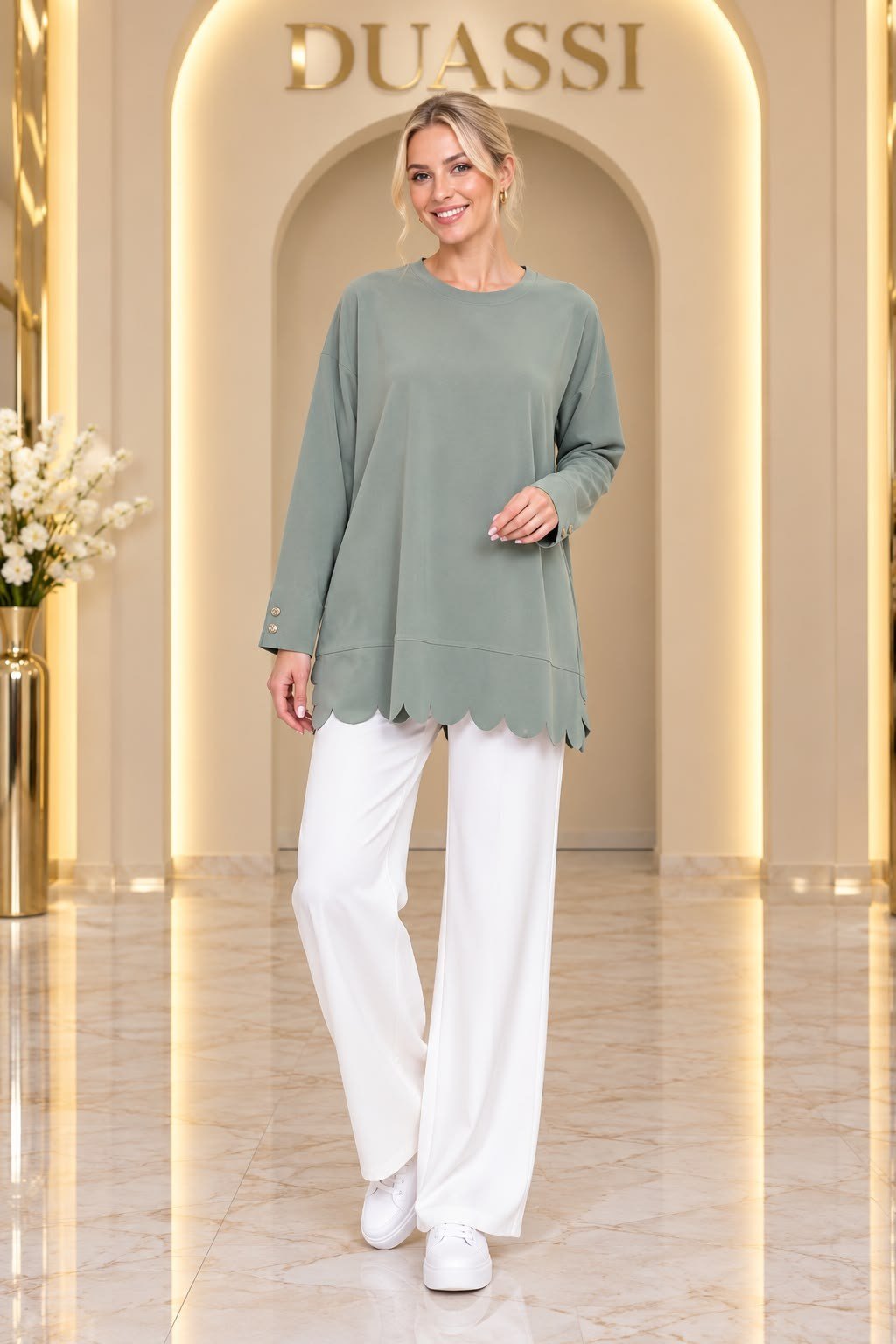 Tığ Triko Tnk.4103.01 - Oversize Tunik