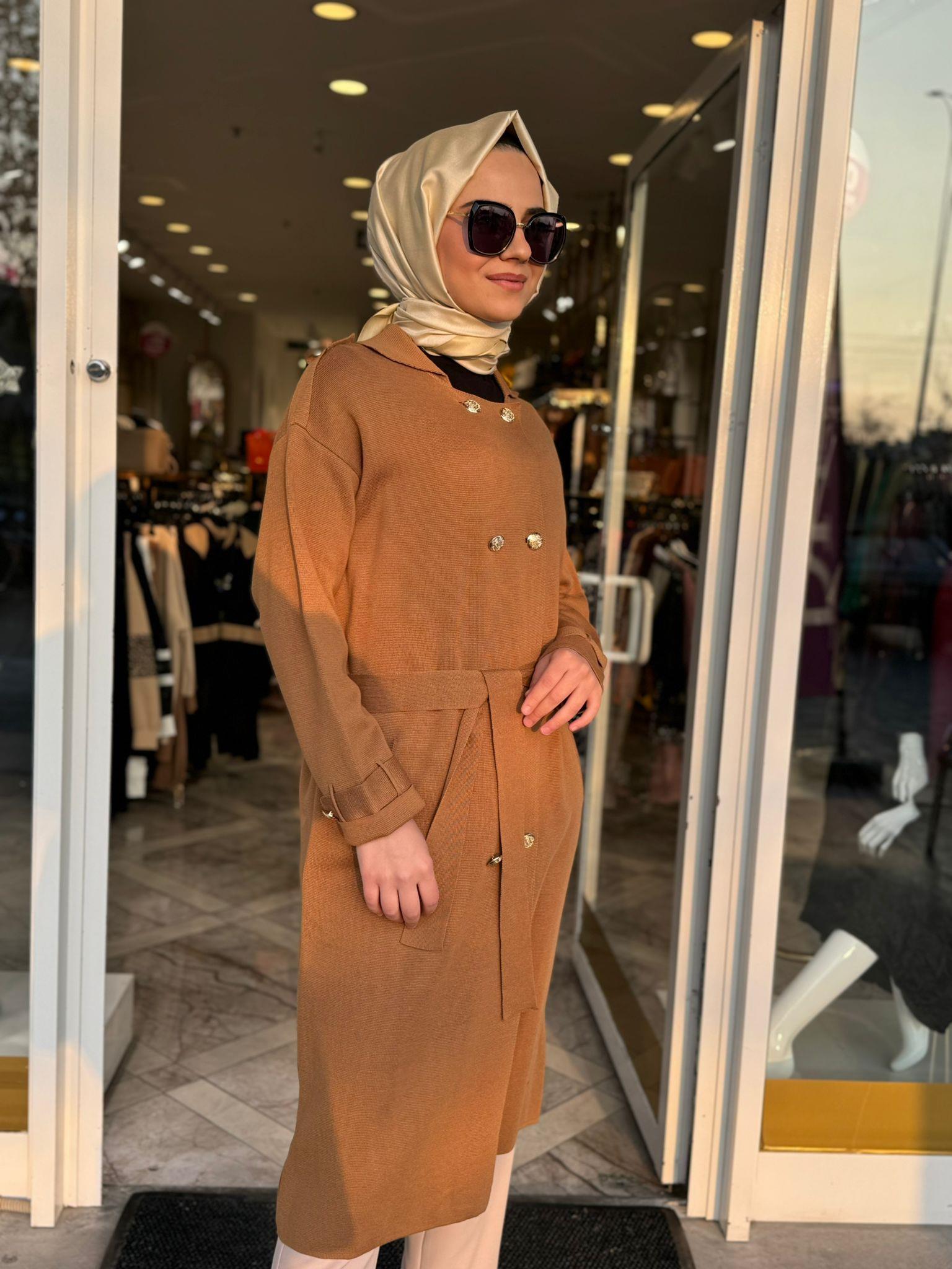 Triko Trenç 3753 - KAHVE