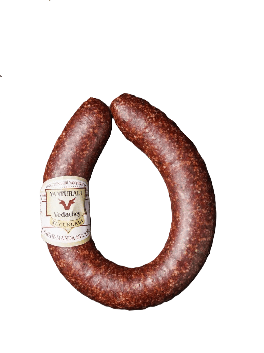 Yanturalı Vedatbey Sığır-Manda Kangal Sucuk 500 Gr. (± 25gr.)