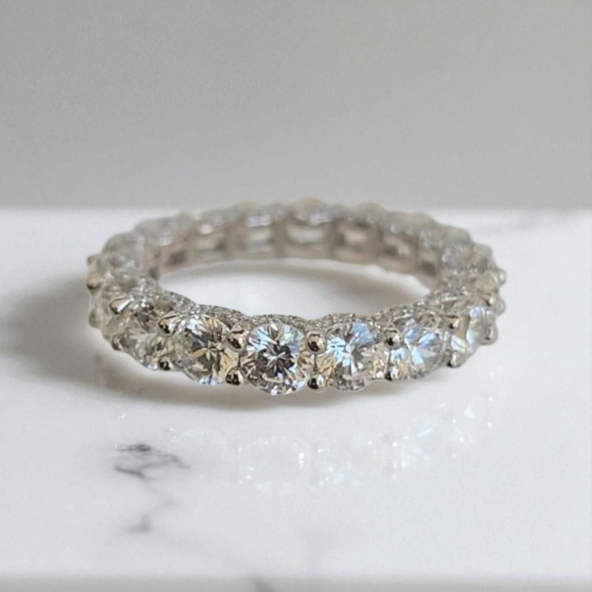 3mm Mozanit Tamtur Yüzük