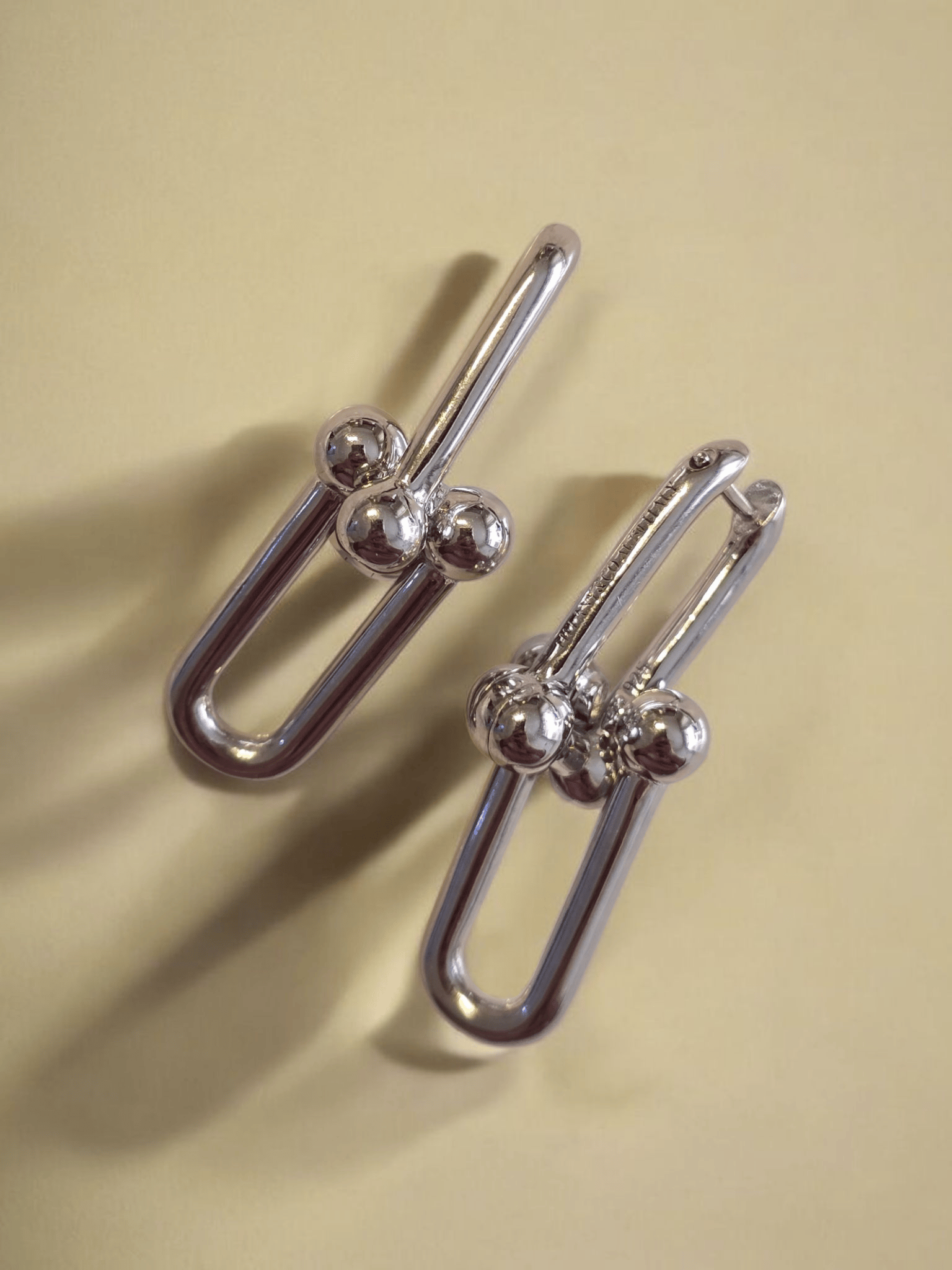 Büyük Boy Tiff Silver küpe