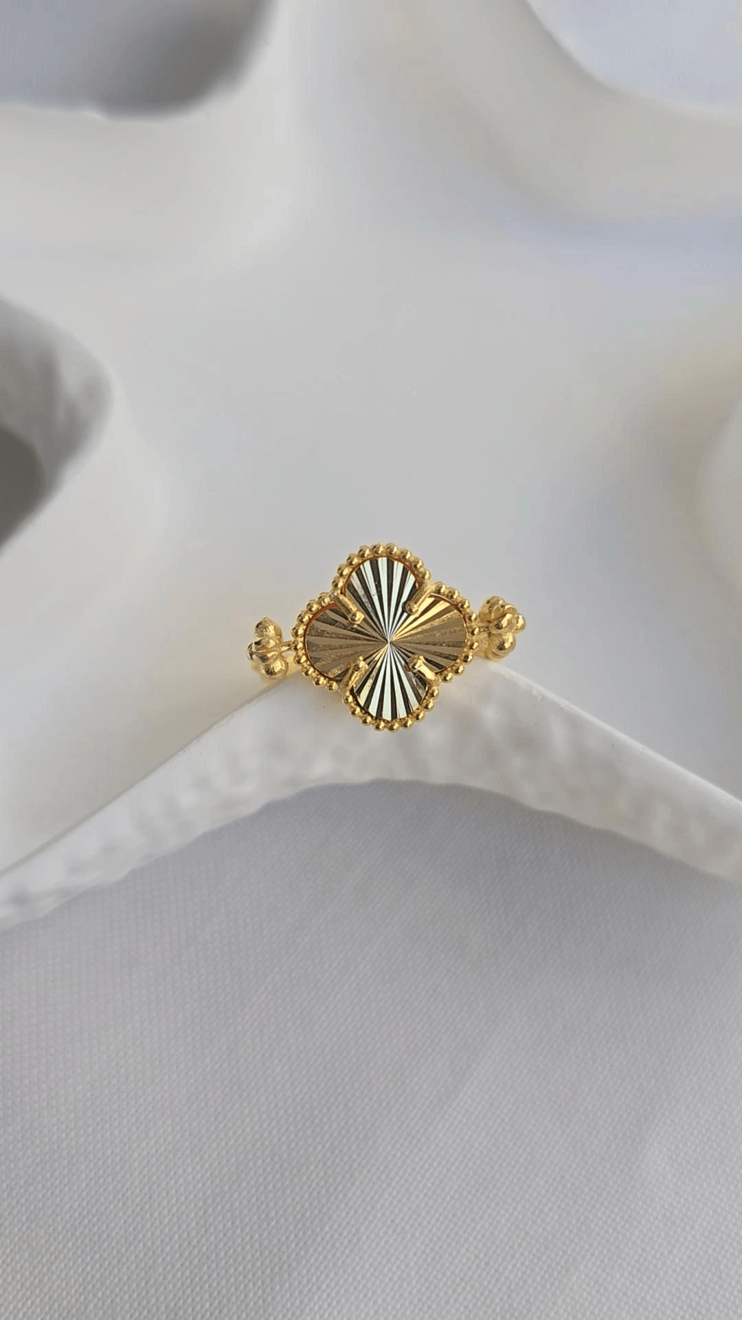 Vcf Çift Taraflı Yüzük - Gold