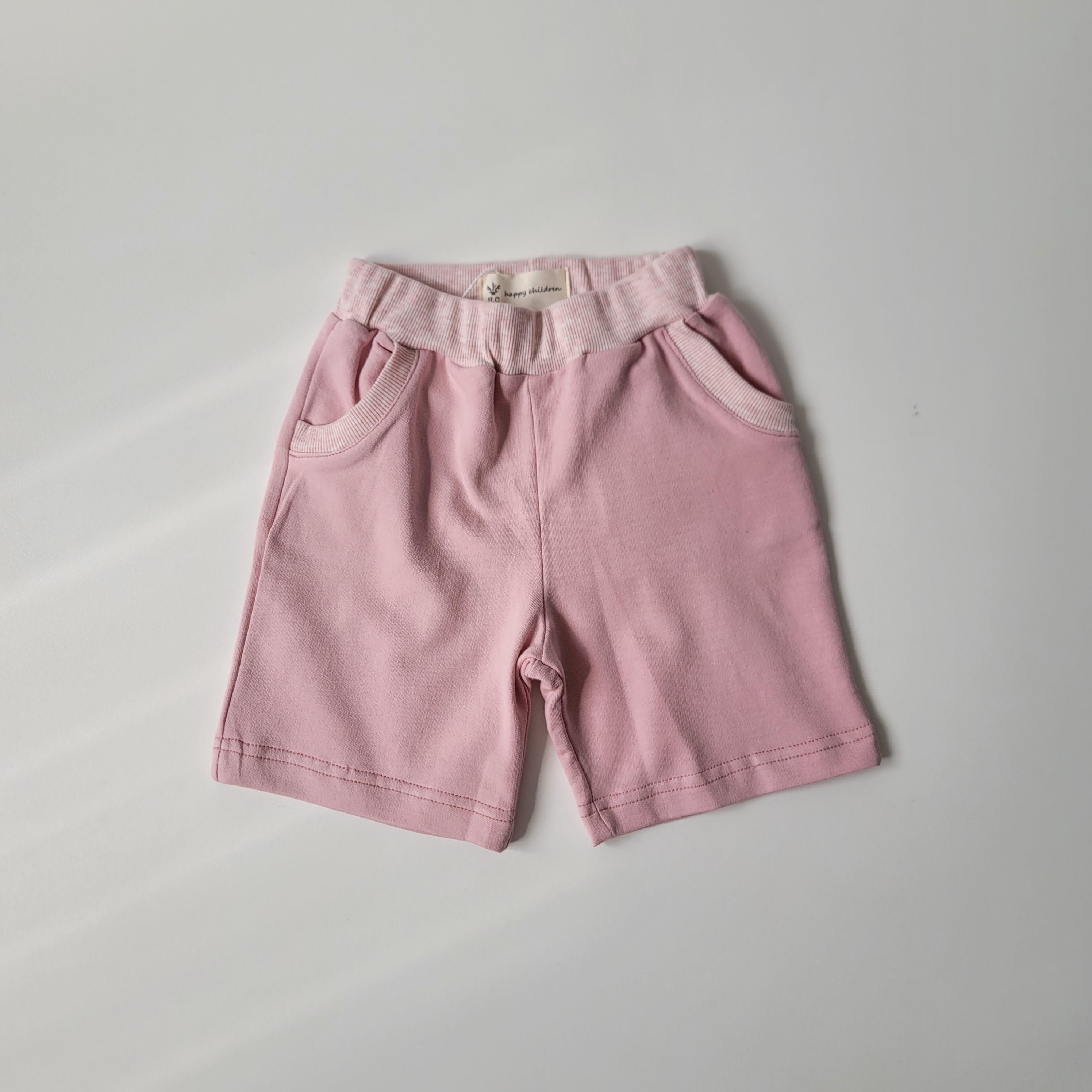 CEP DETAYLI PEMBE ŞORT 