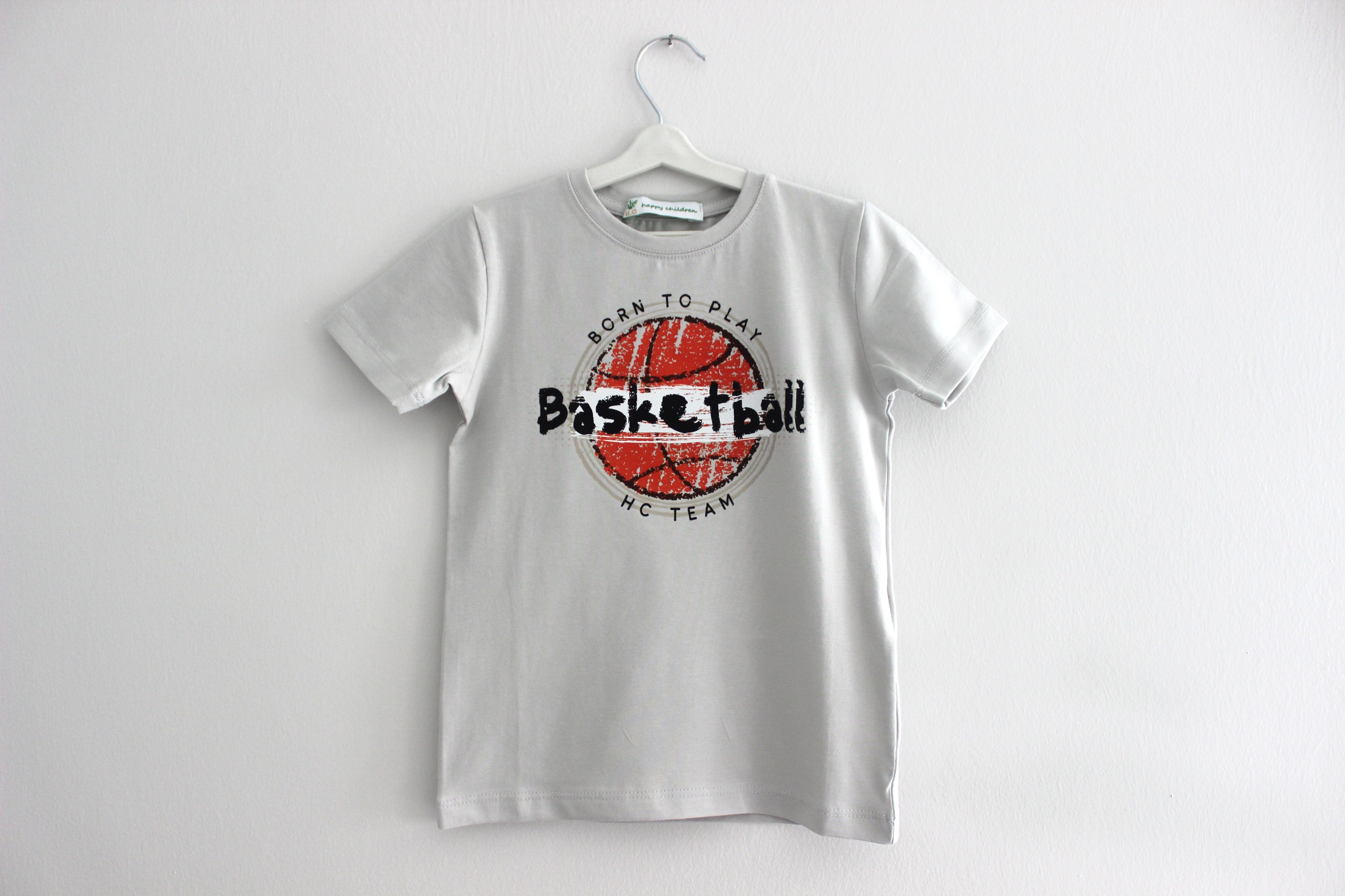 GRİ HC BASKETBOL CLUB BASİC ERKEK TİŞÖRT