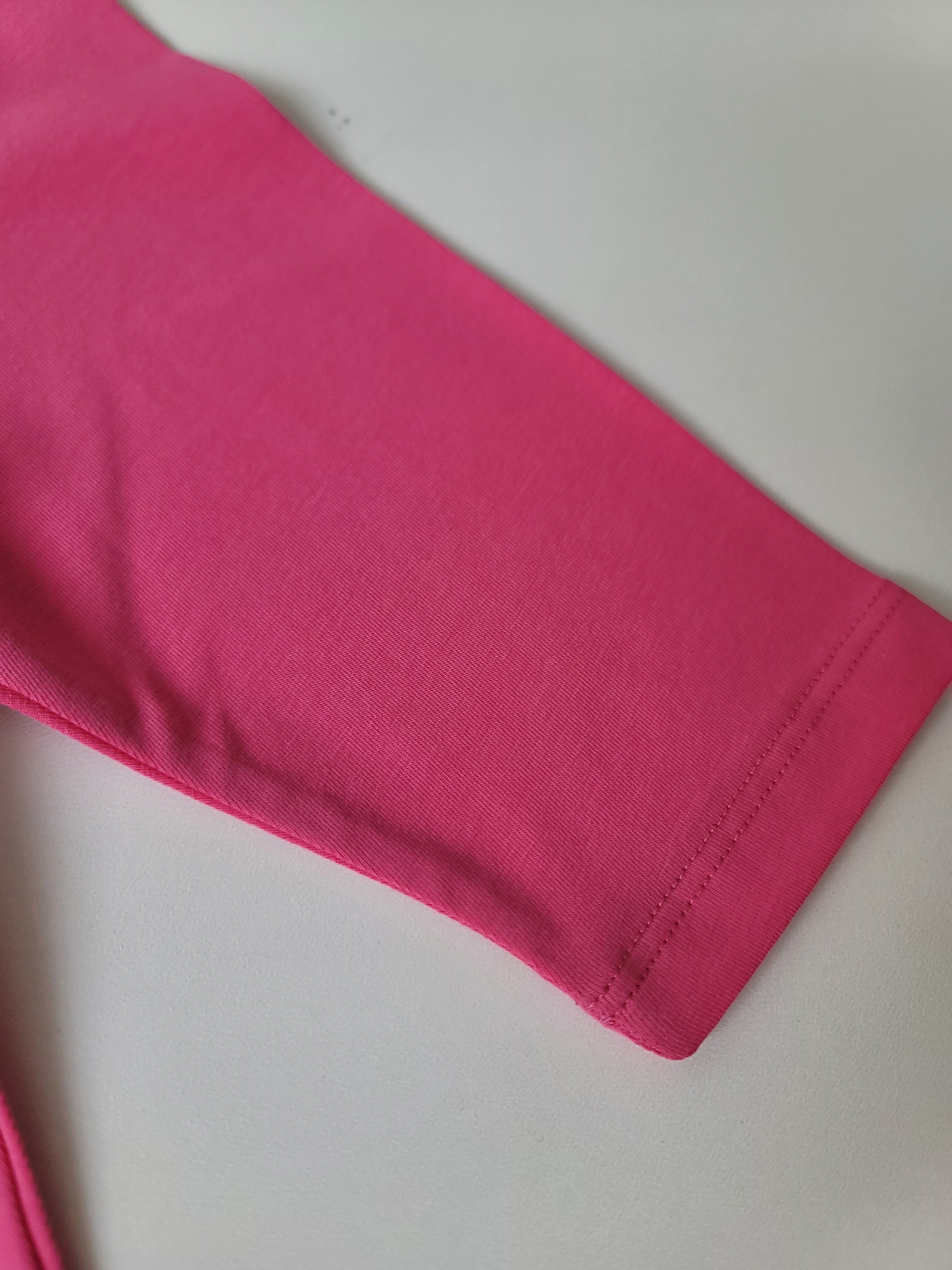 PEMBE KIZ ÇOCUK KAPRİ TAYT