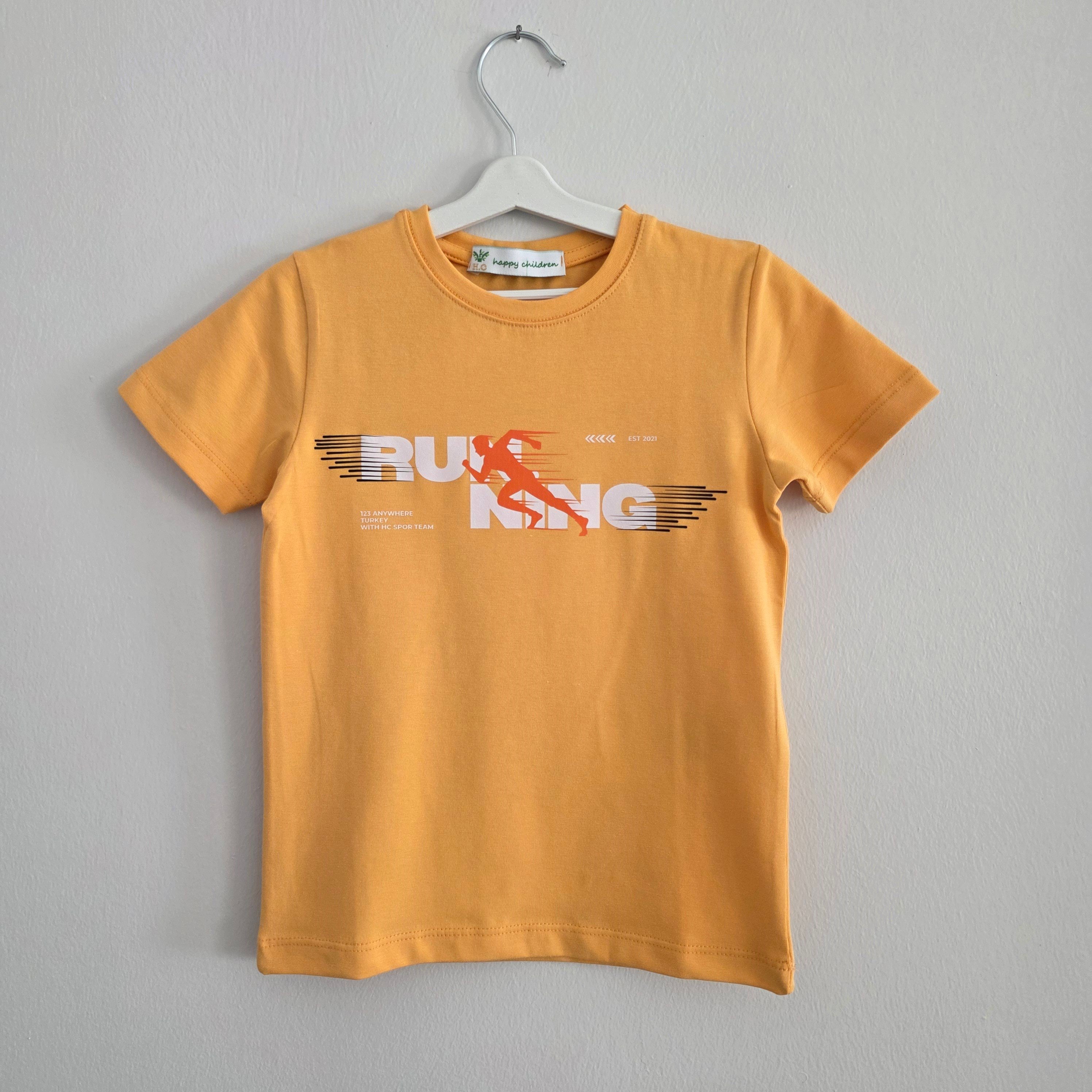 SARI HC RUN CLUB BASİC ERKEK TİŞÖRT