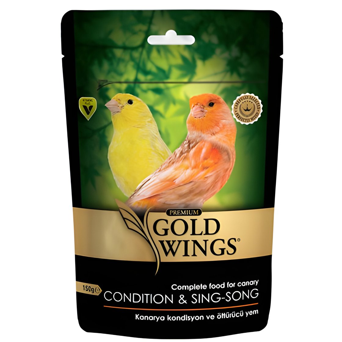 Gold Wings Premium Kanarya Kondisyon ve Öttürücü Yem 200 Gr