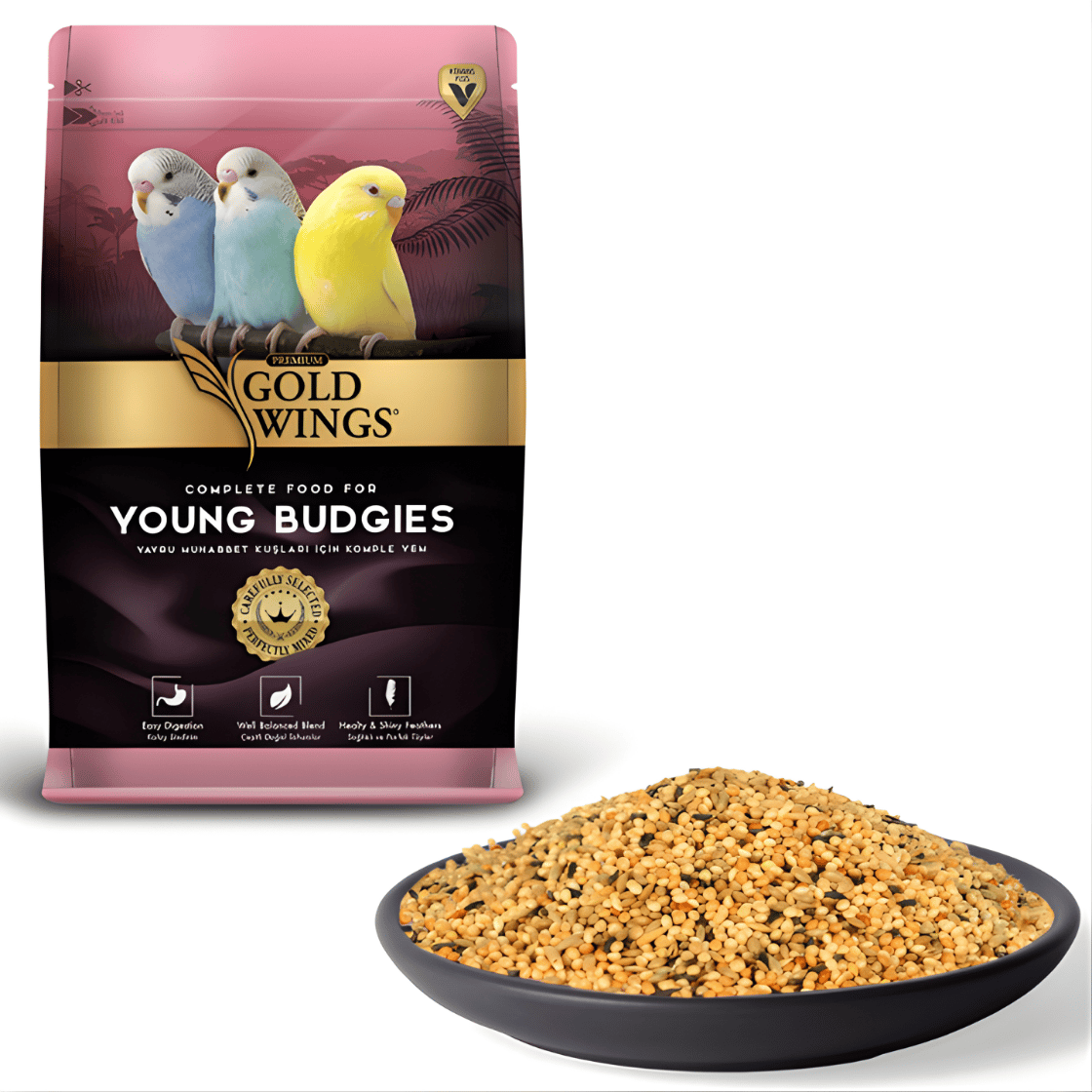 Gold Wings Premium Yavru Muhabbet Kuşu Yemi 1 Kg