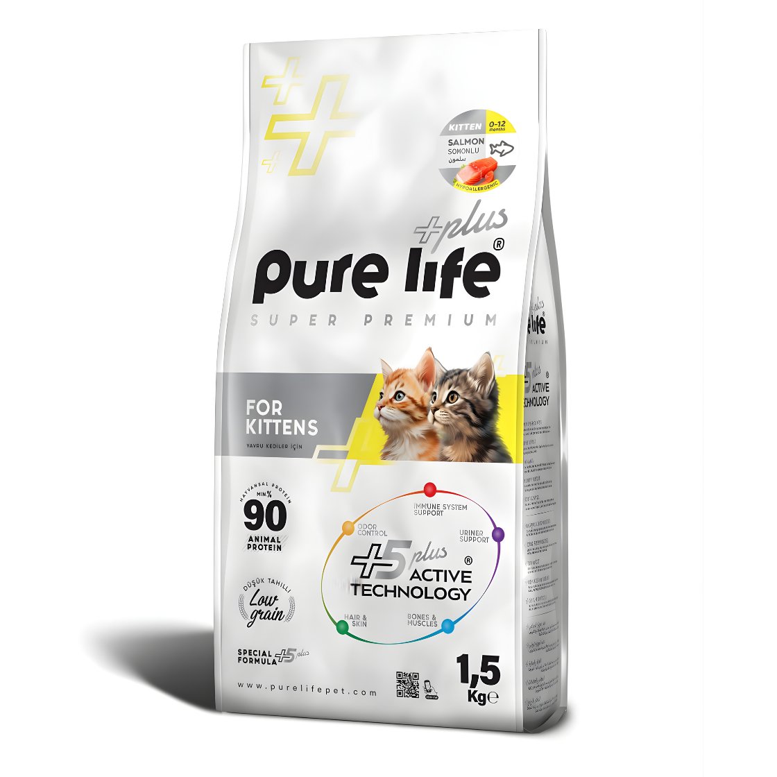 Purelife Plus Somonlu Yavru Kedi 1.5kg