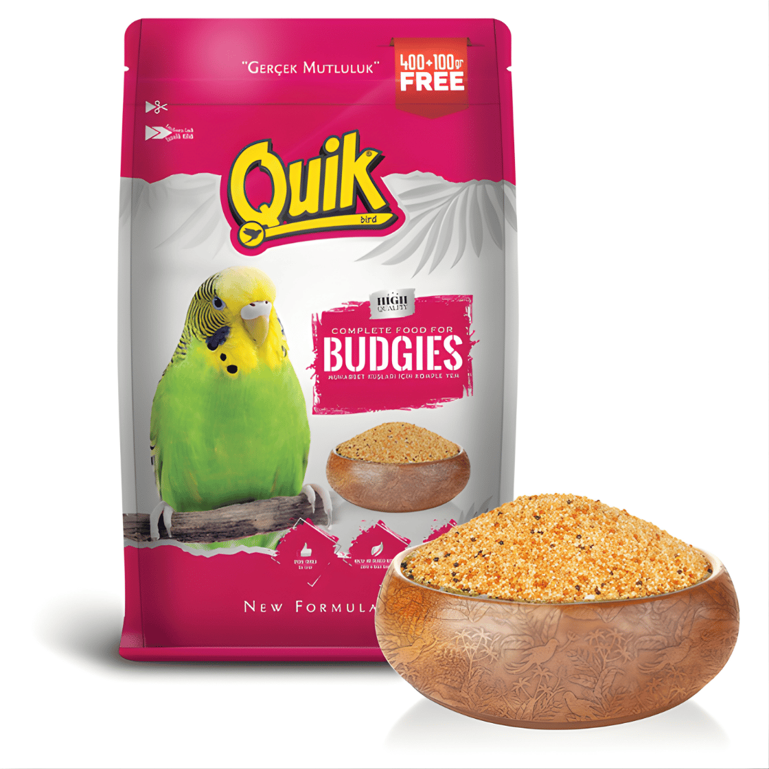 Quik Muhabbet Kuşu Yemi 500 Gr