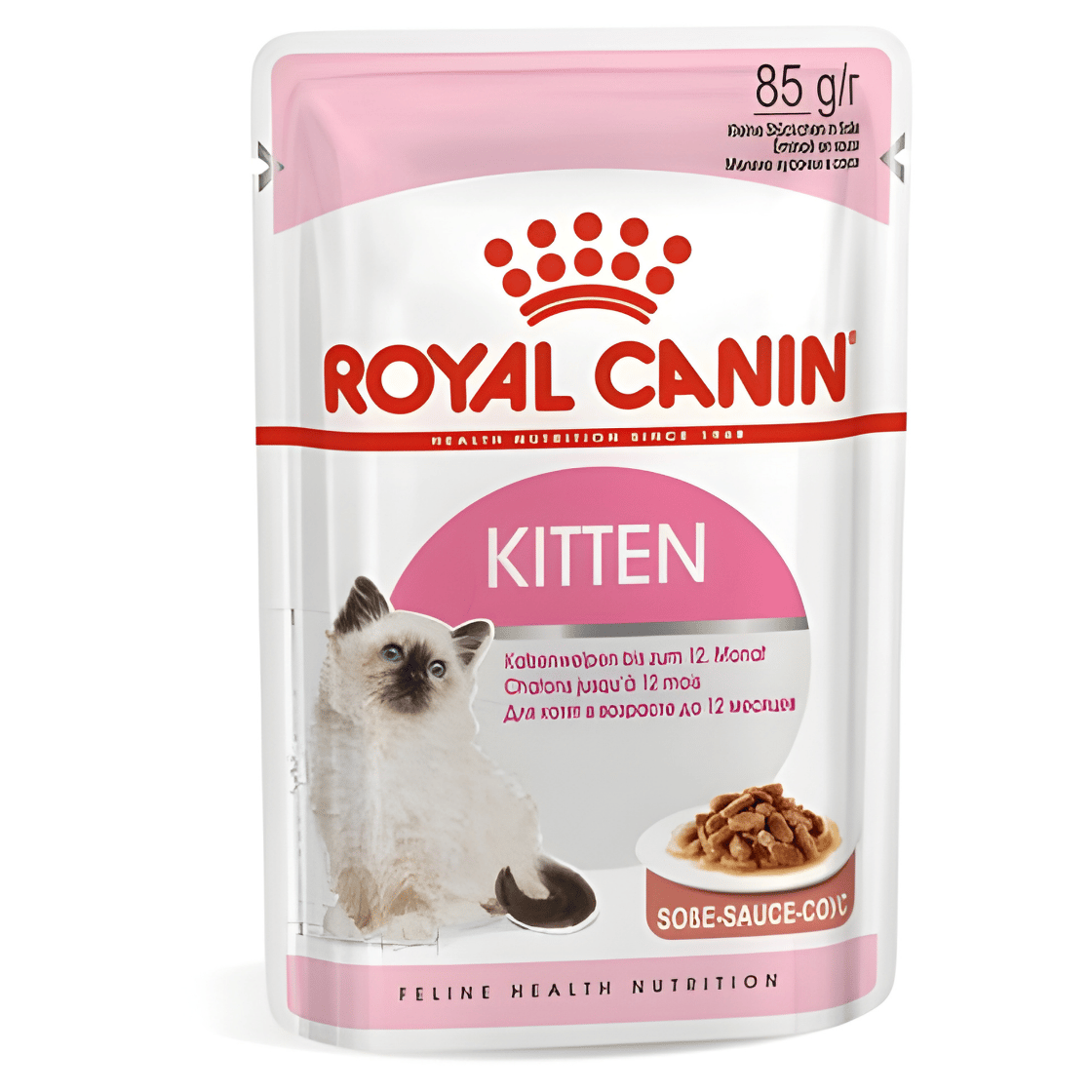 Royal Canin Kitten Gravy Gebe ve Yavru Konserve Kedi Maması 85Gr