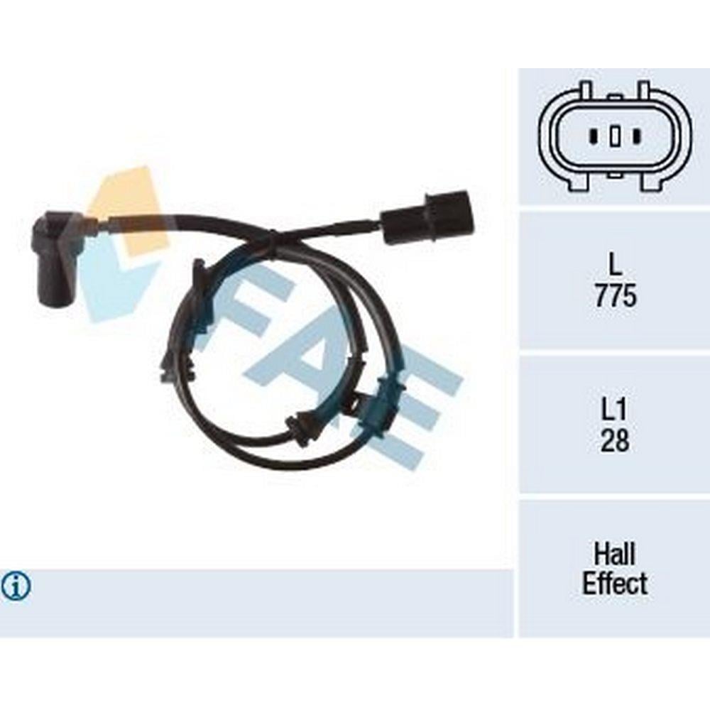ABS SENSORU ON SAG HYUNDAI GETZ 2002>