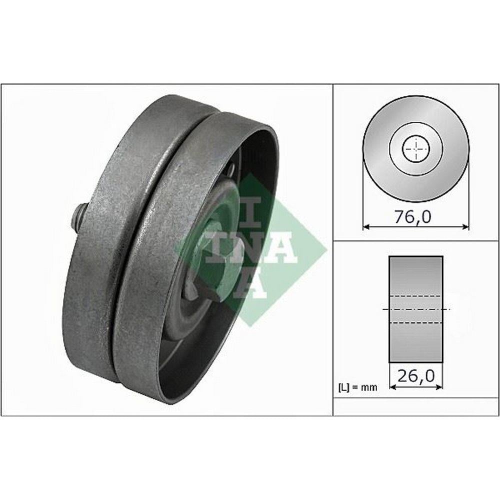 ALTERNATOR GERGI RULMANI A3 OCTAVIA GOLF IV JETTA III PASSAT POLO TOURAN 1,4 FSI 1,6 FSI (17X76X26)