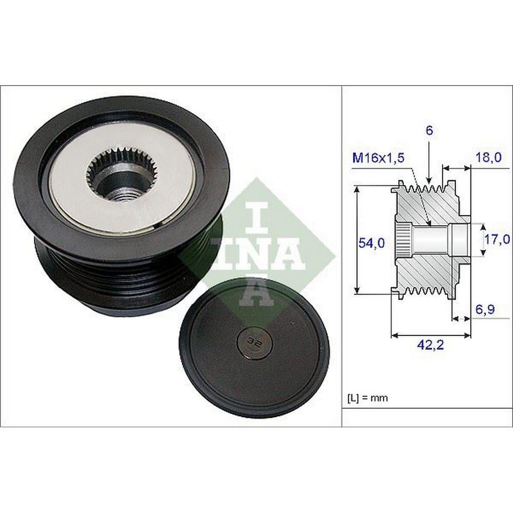 ALTERNATOR KASNAGI COMBO D A13FD DOBLO III EGEA 500L 1.3 MJET