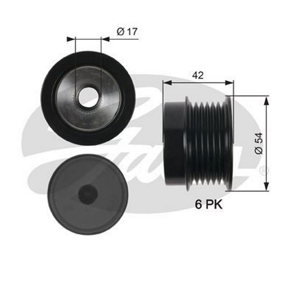 ALTERNATOR KASNAGI (RULMANLI) VECTRA C ASTRA H ZAFIRA B SIGNUM 1.9 CDTI 04 (6 KANAL)