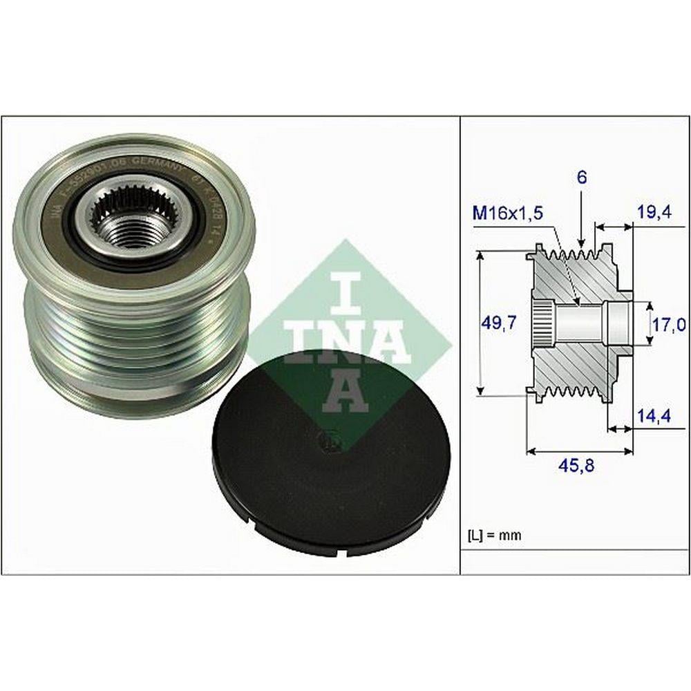 ALTERNATOR KASNAGI W204 07>14 W205 14>18 C218 11>17 W212 09>15 W222 13>17 VITO W639 03> W447 14> SPR
