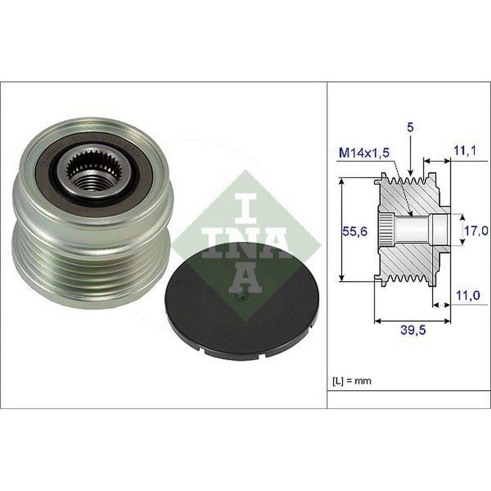 ALTERNATOR RULMANI FORD FOCUS II 04>11 2.5 BENZINLI VOLVO C30 (533) D3 -D4 -D5 C70 II Cabrio (542) 2