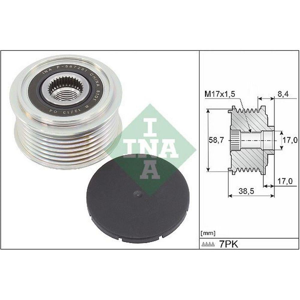 ALTERNATOR RULMANI FORD RANGER (TKE) 2.2 TDCi 11> RANGER (TKE) 3.2 TDCi 4x4 11>