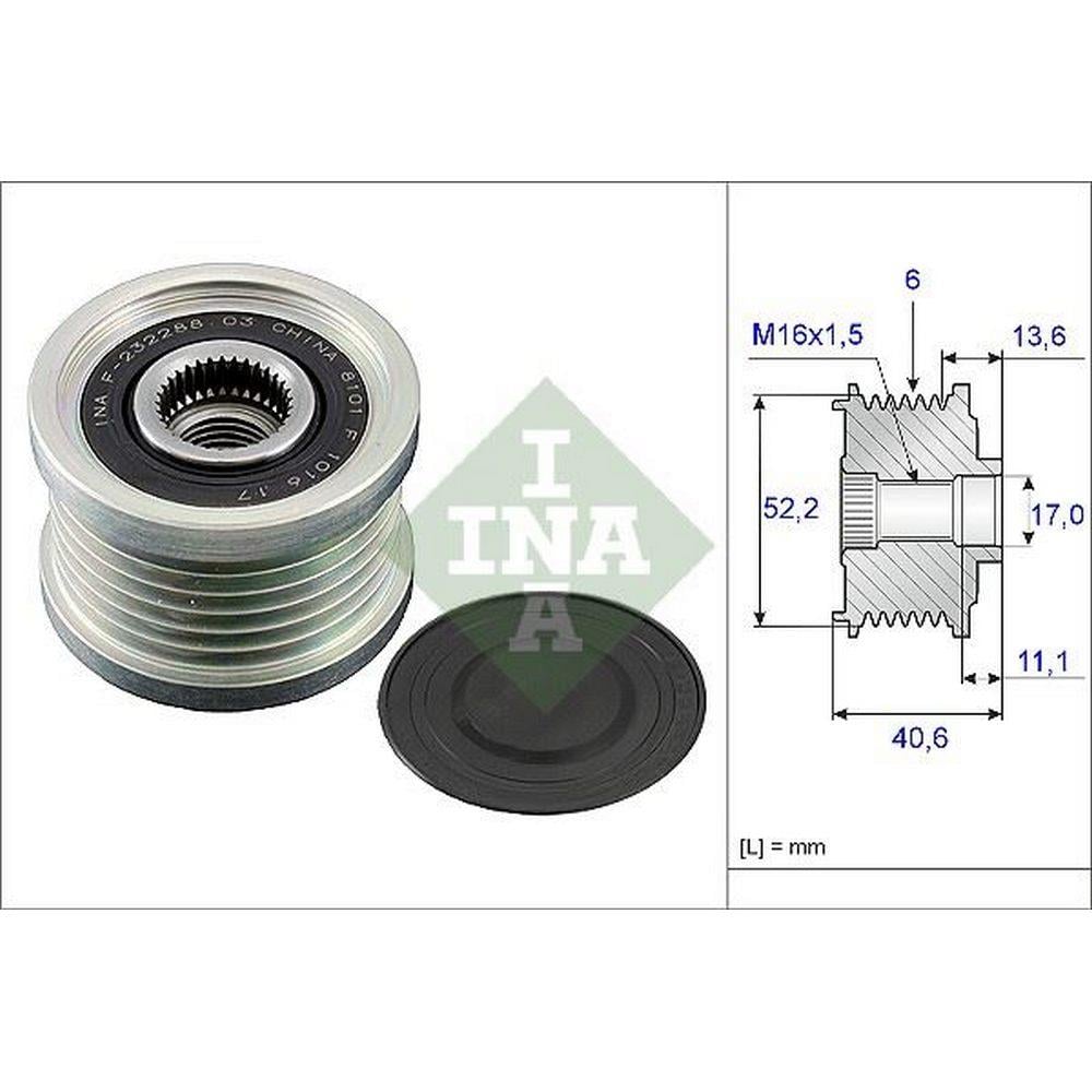 ALTERNATOR RULMANI NISSAN NAVARA NP300 2005 -> D-40
