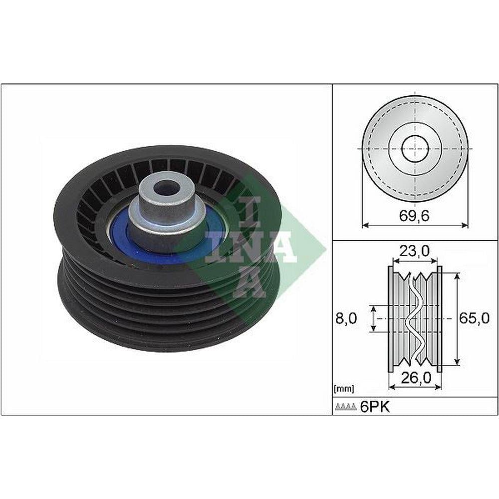 ALTERNATOR V KAYIS GERGI RULMANI AVARE BOXER III JUMPER III 22DT UMA 100B G 120B G 12 FORD TRANSIT V