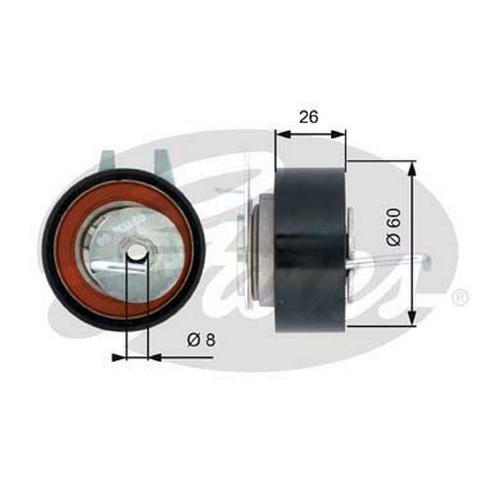 ALTERNATOR V KAYIS GERGI RULMANI DISCOVERY 3 L319 04>09 DISCOVERY 4 09>18 R.R VOGUE IV L405 12> R.R