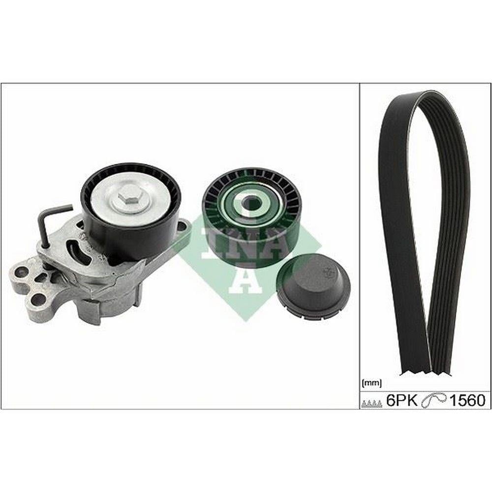 ALTERNATOR V KAYISI KITI 206 + T3E PLUS 1.4 8V 1.6 16V KLIMALI
