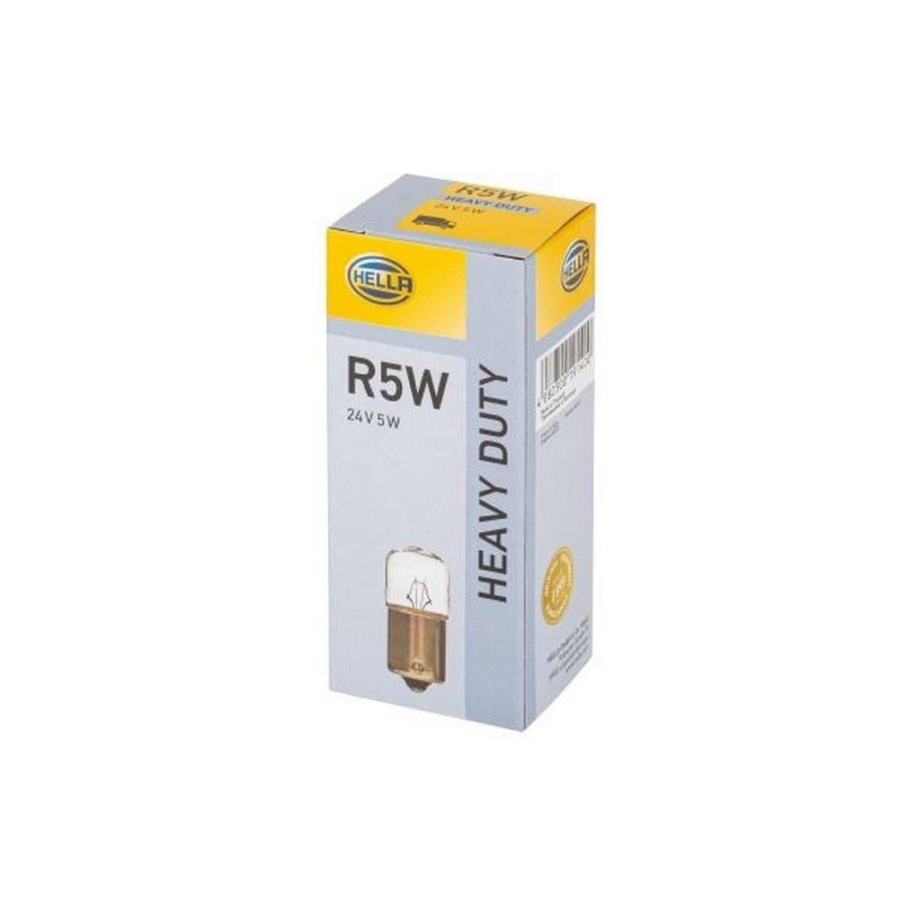 AMPUL 67 HALOJEN  24V 5W R5W-  BA15S HEAVY DUTY MAN VOLVO MERCEDES