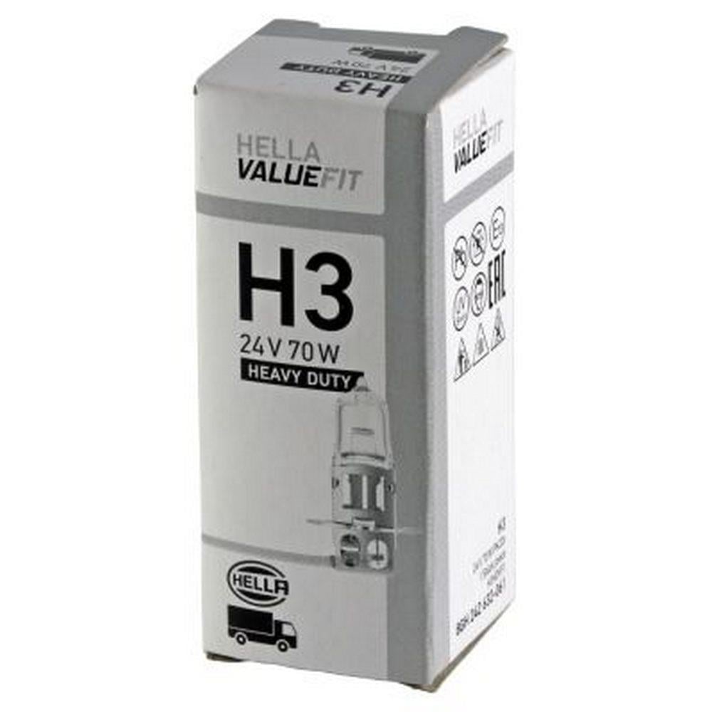 AMPUL H3 HALOJEN  24V/70W  H3-  PK22S  DAF/IRISBUS/IVECO/MAN/MERCEDES/NEOPLAN/RENAULT/SCANIA/VOLVO