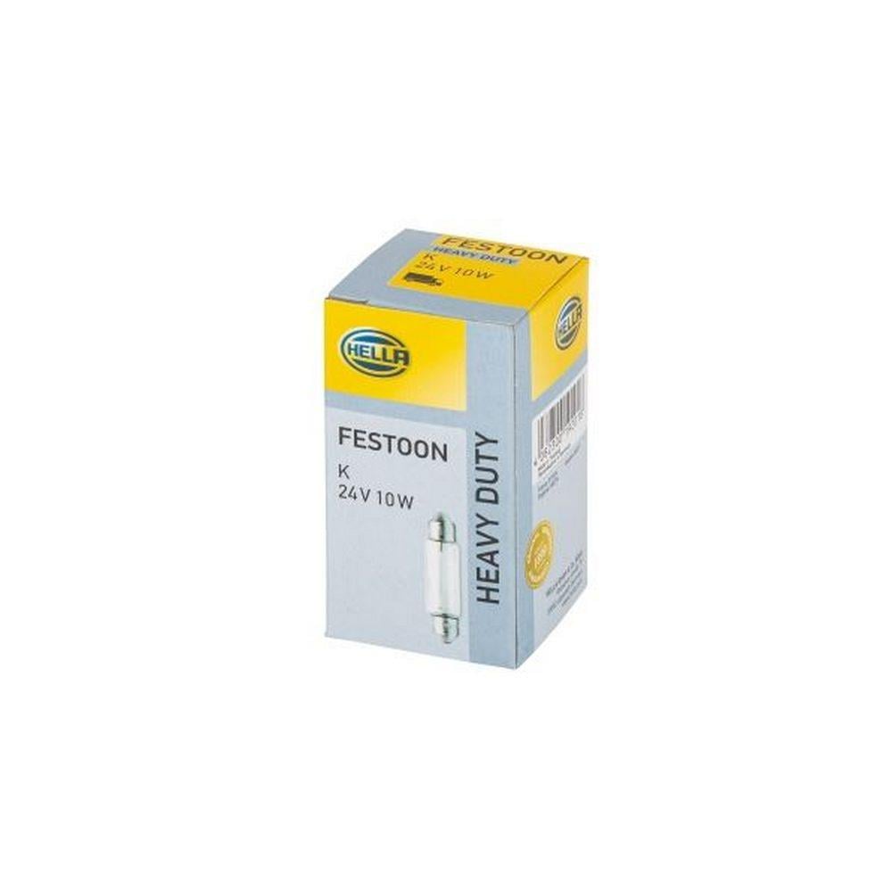AMPUL (SINYAL - FREN - IC AYDINLATMA - PLAKA LAMBASI) - 24V 10W SOFIT LAMBASI-HALOJEN SV8 5-8