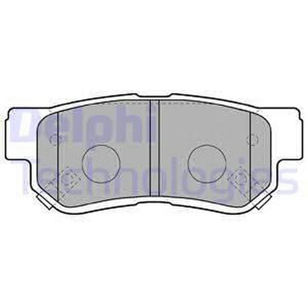 ARKA FREN BALATASI DISK ELANTRA 06-10 / GETZ 02-11 / MATRIX / SANTAFE 01-06 / SONATA 98-05 / SONATA