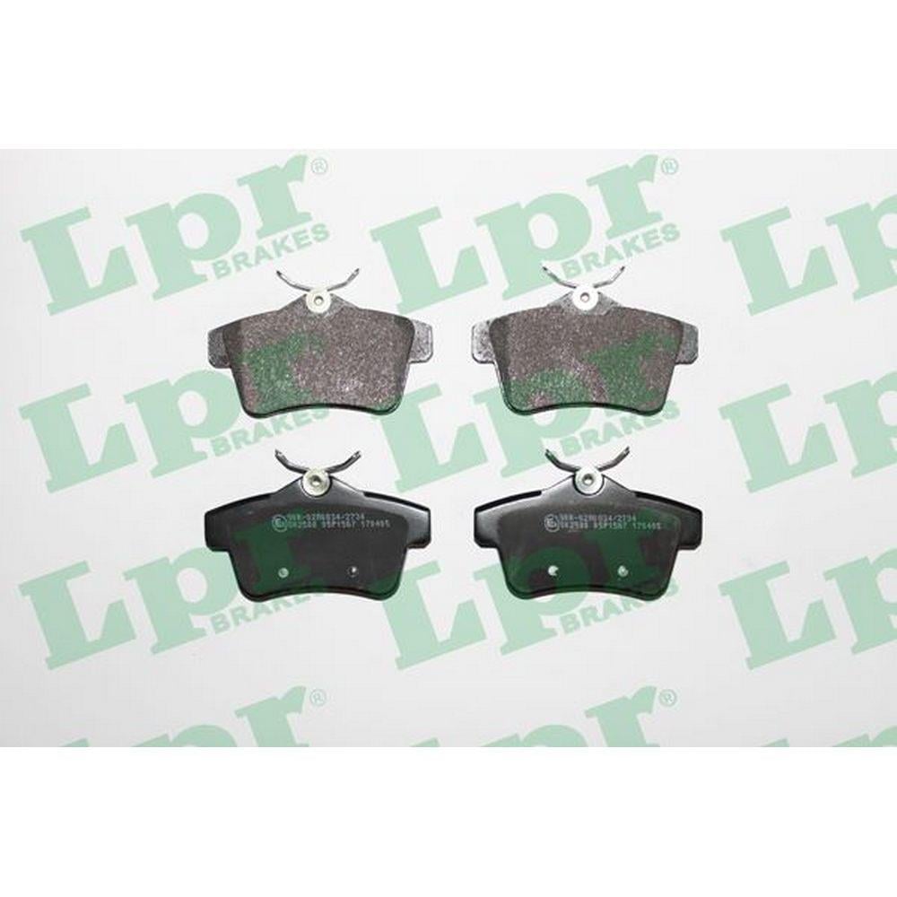 ARKA FREN BALATASI P308 RCZ C4 II DS4 P3008 P5008 P508 1,6GTI / 1,6HDI / 2,0HDI 07 / 10>