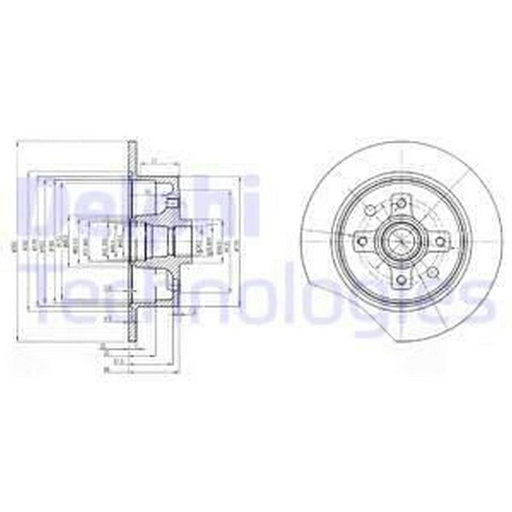 ARKA FREN DISKI ABS HARIC CALIBRA 2.0I VECTRA A 2.0I
