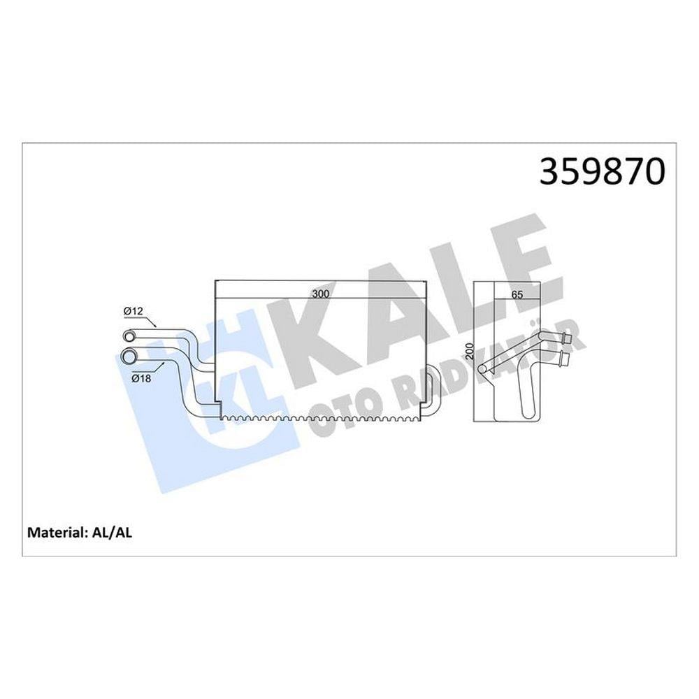 BUHARLASTIRICI (EVAPARATOR) MAN TGS-TGX EURO 6