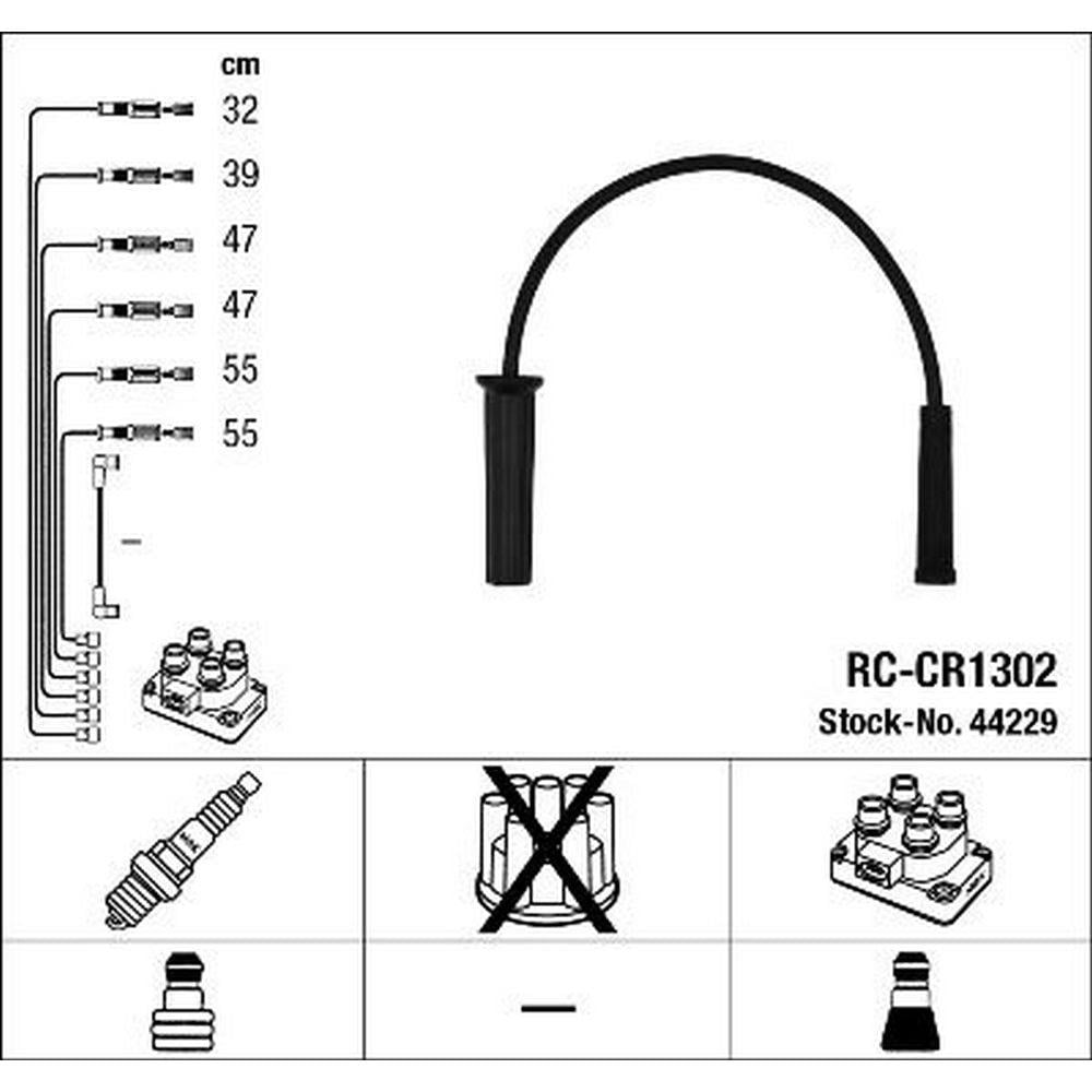 BUJI KABLO SETI CHRYSLER GRAND VOYAGER IV V 3.3